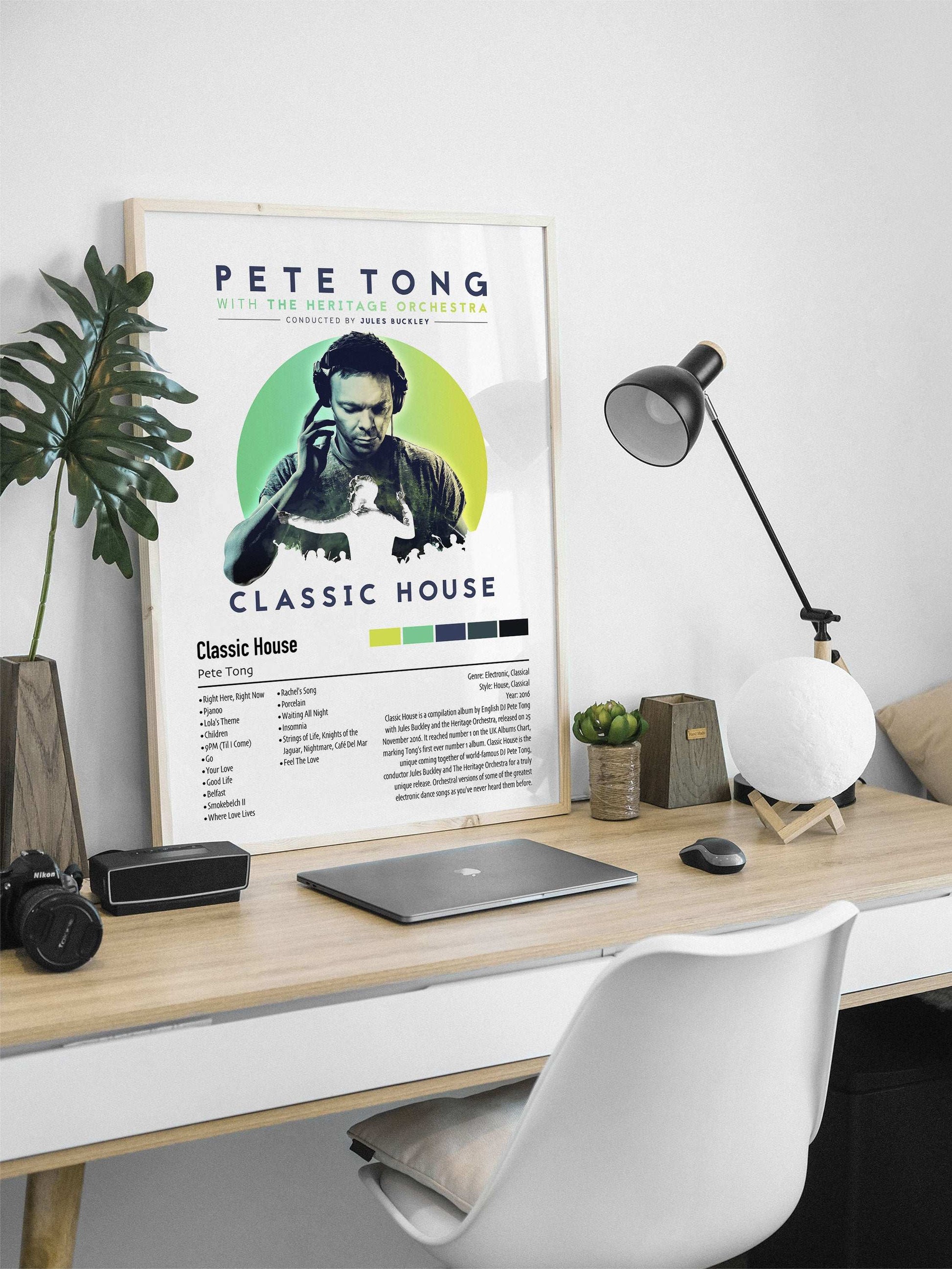 Pete Tong | Classic House | Custom Album Cover Poster Print