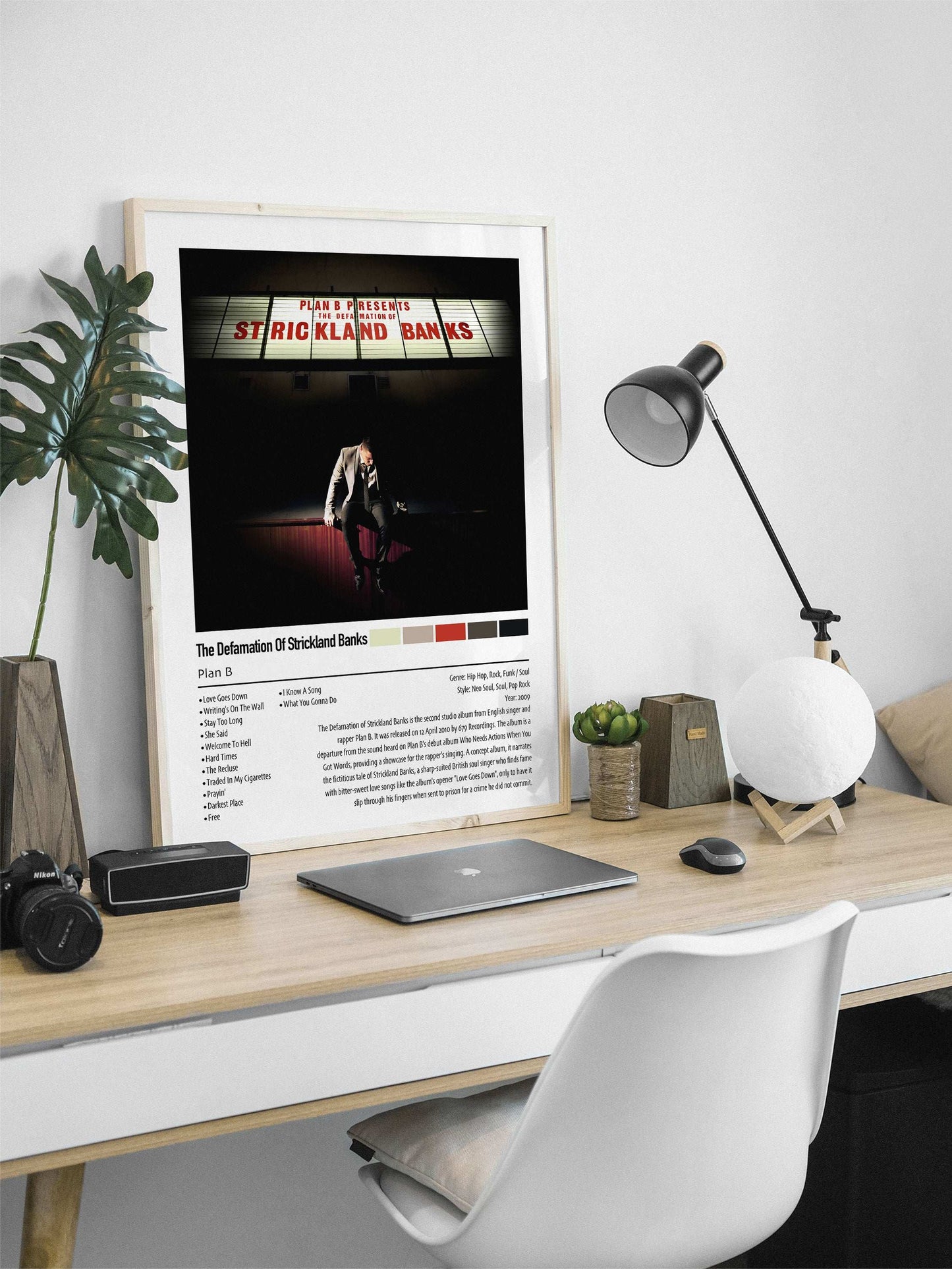 Plan B | The Defamation Of Strickland Banks | Custom Album Cover Poster Print