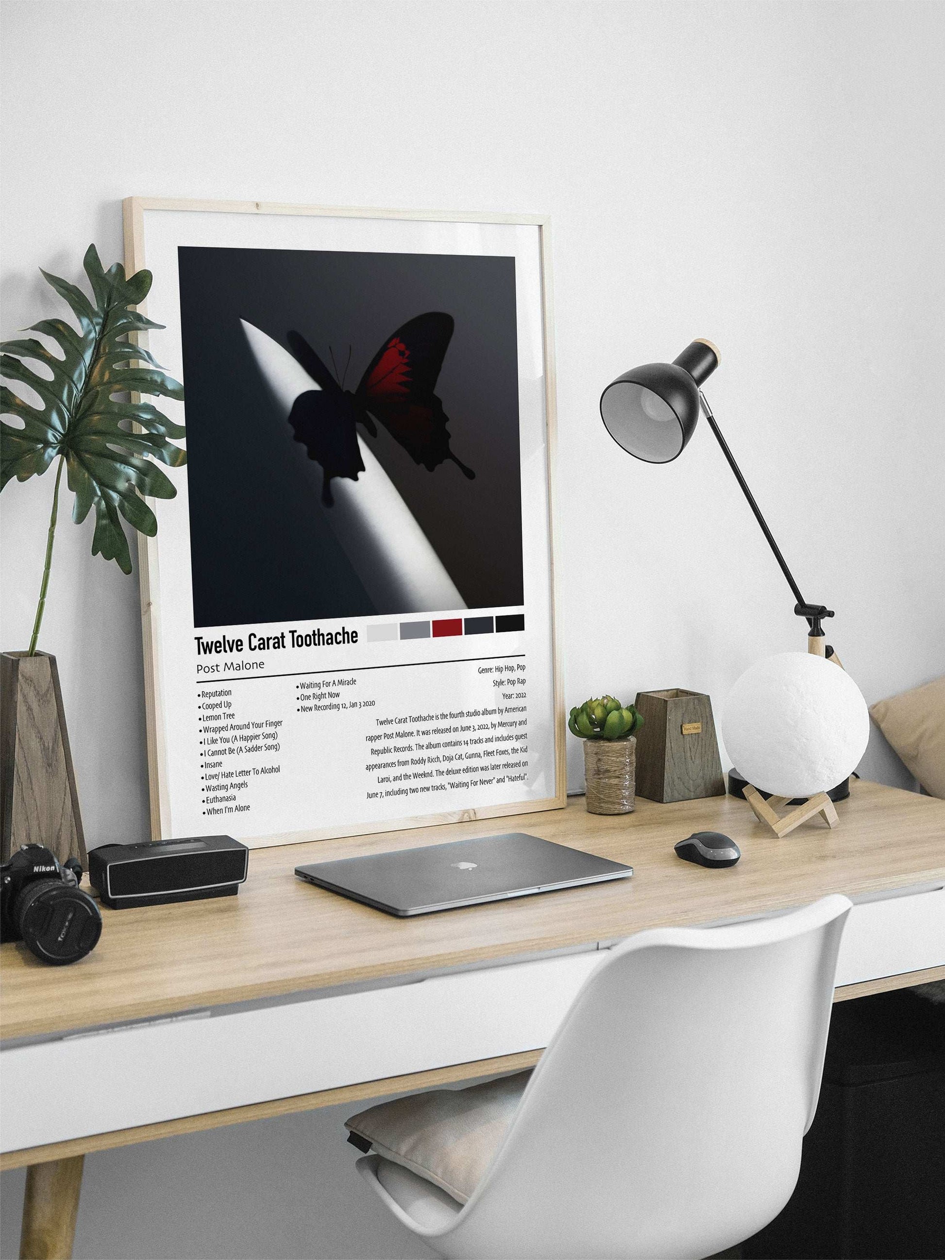 Post Malone | Twelve Carat Toothache | Custom Album Cover Poster Print