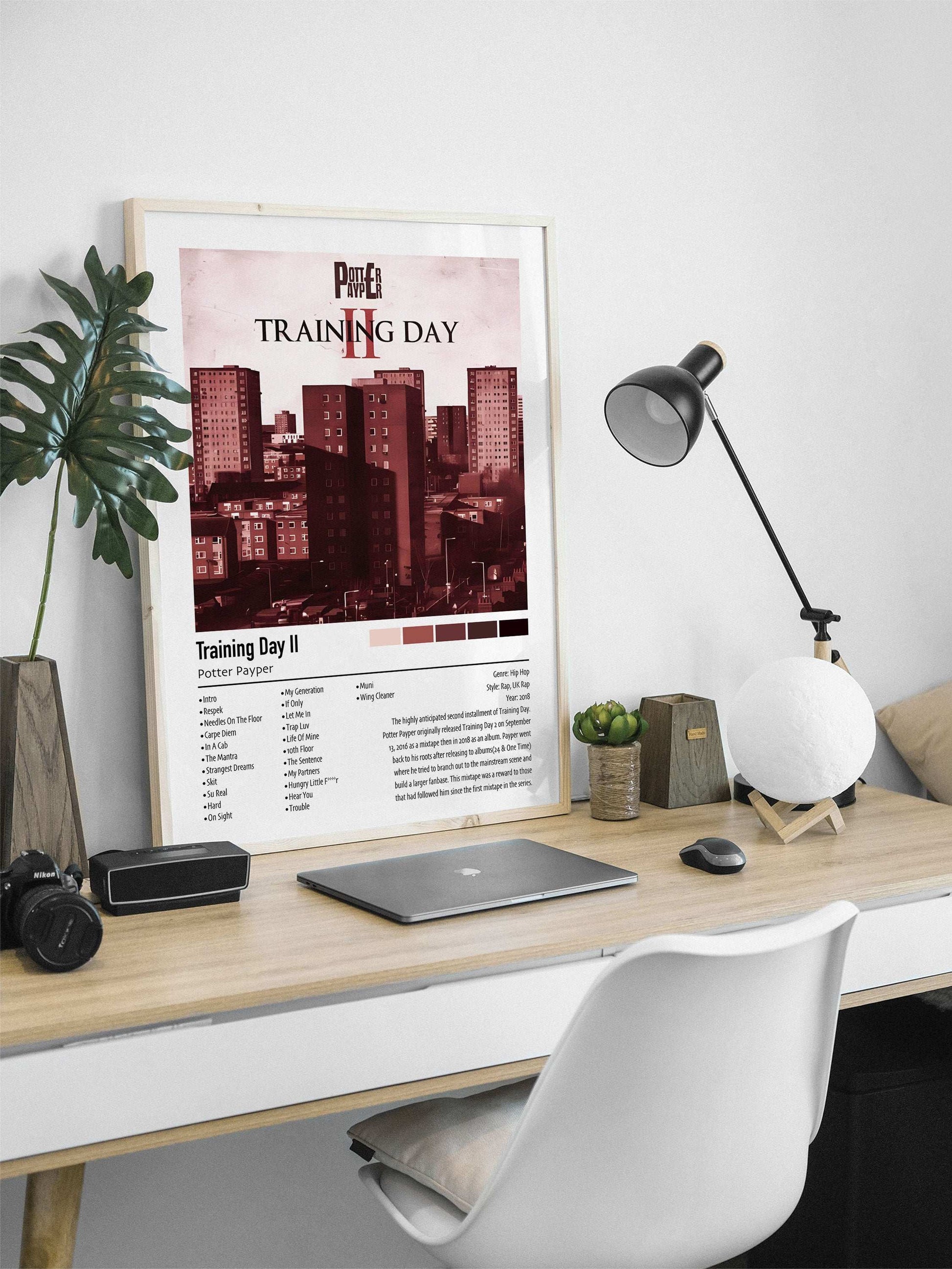 Potter Payper | Training Day 2 | Custom Album Cover Poster Print