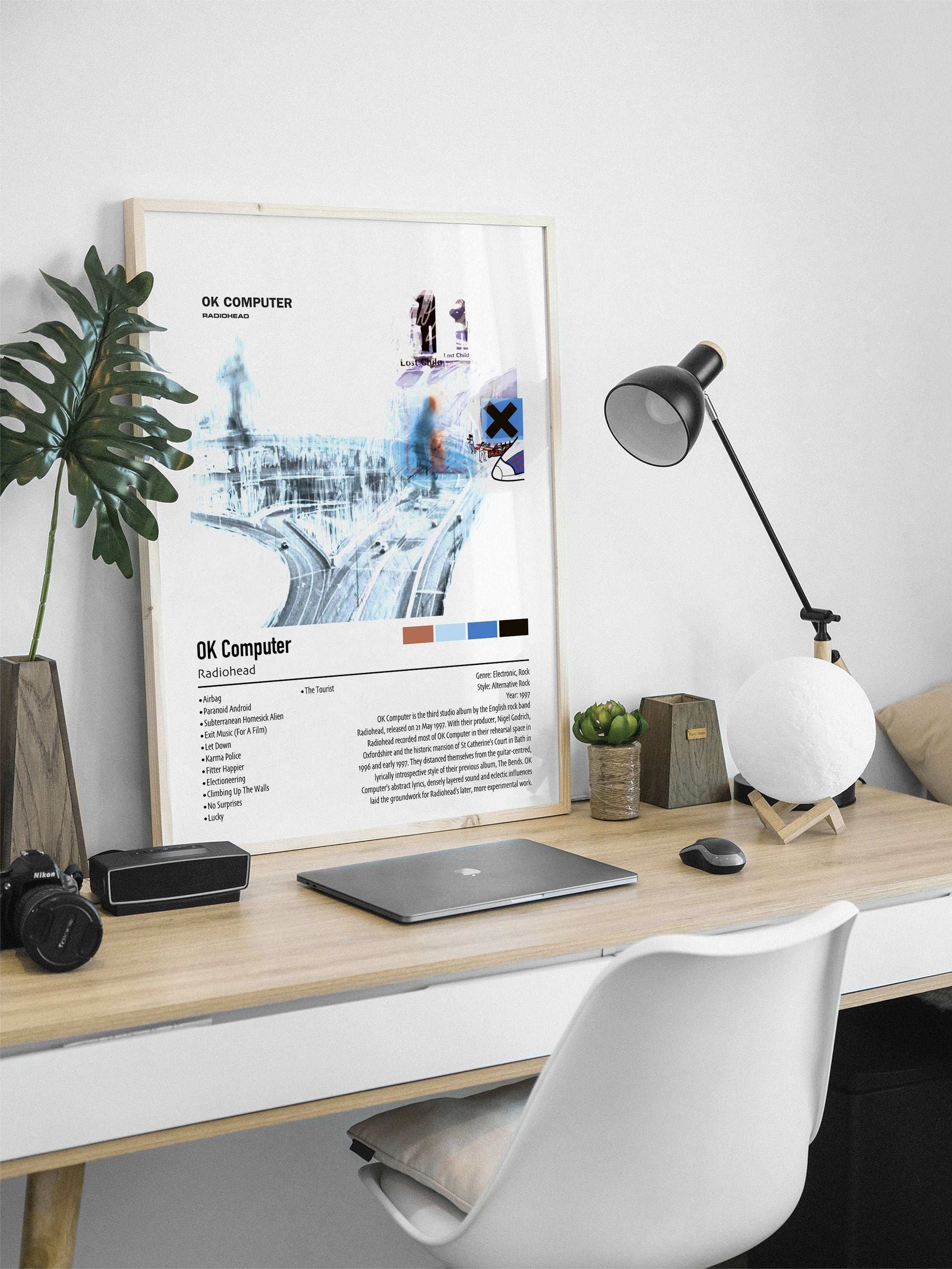 Radiohead | OK Computer | Custom Album Cover Poster Print