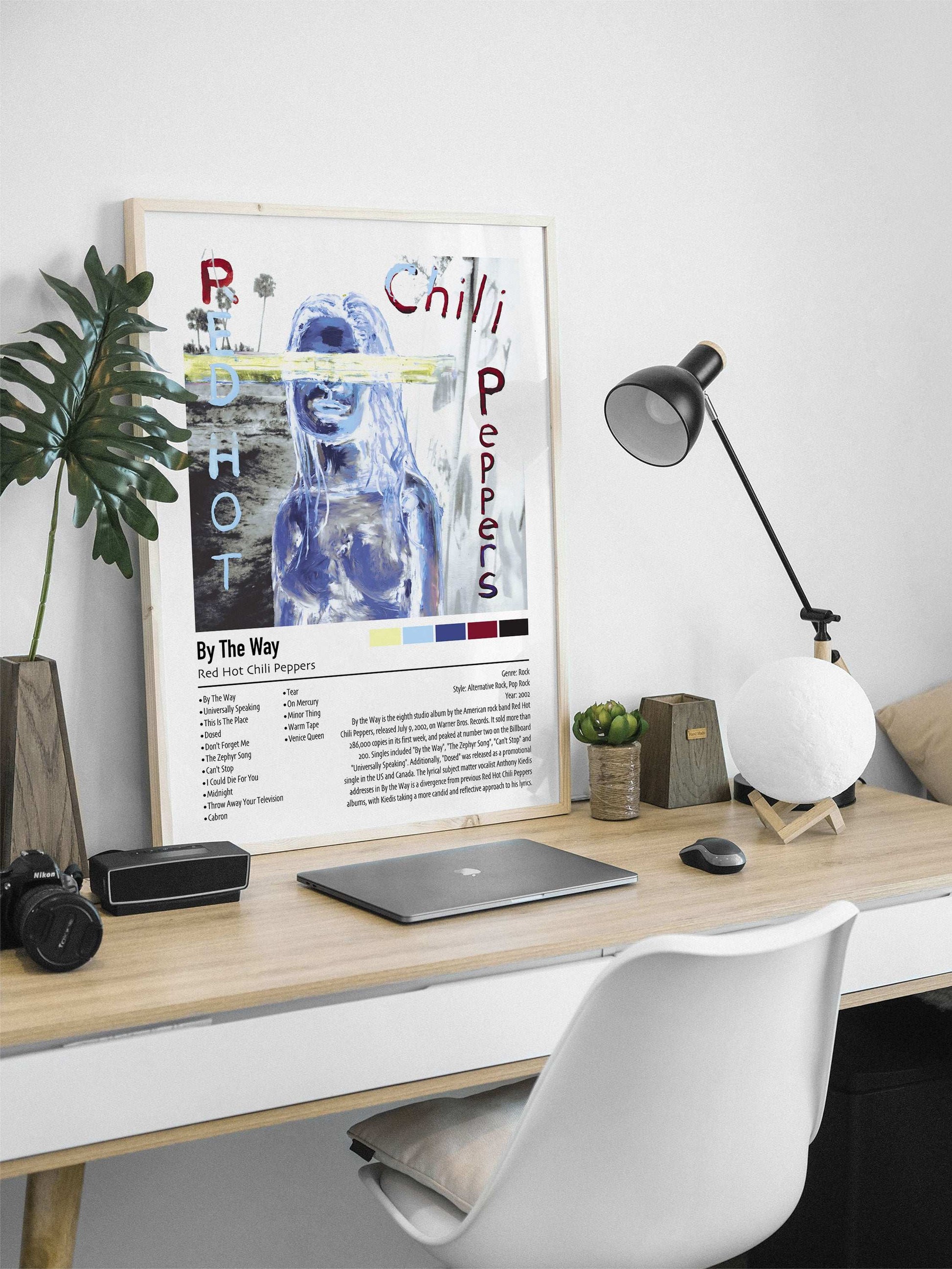 Red Hot Chill Peppers | By The Way | Custom Album Cover Poster Print