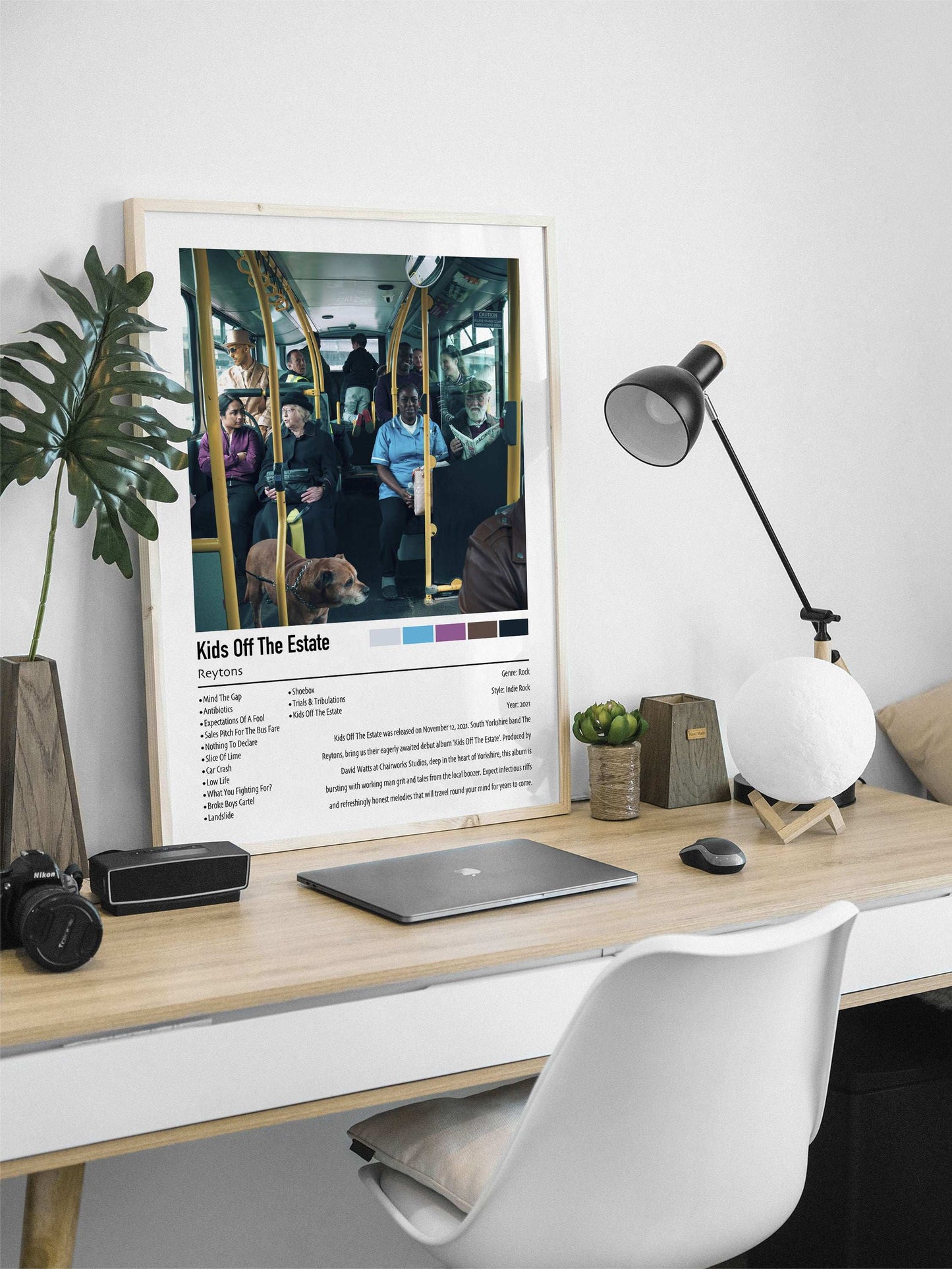 Reytons | Kids Off The Estate | Custom Album Cover Poster Print