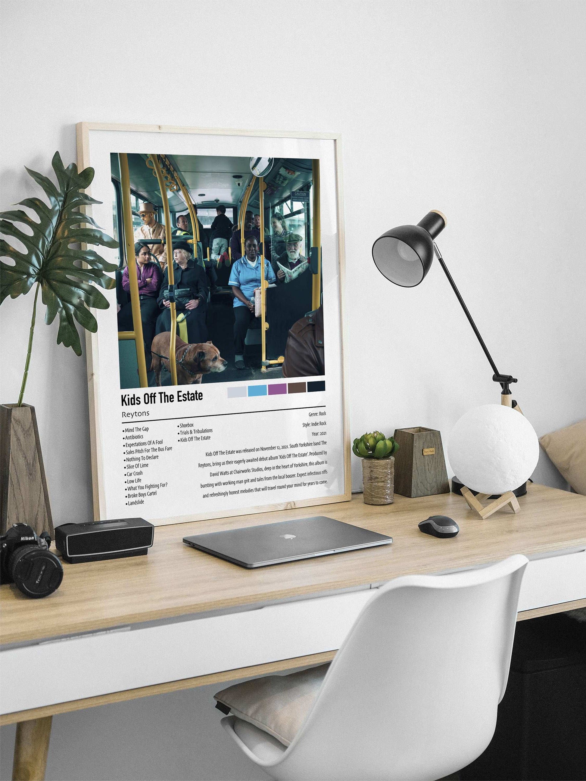 Reytons | Kids Off The Estate | Custom Album Cover Poster Print