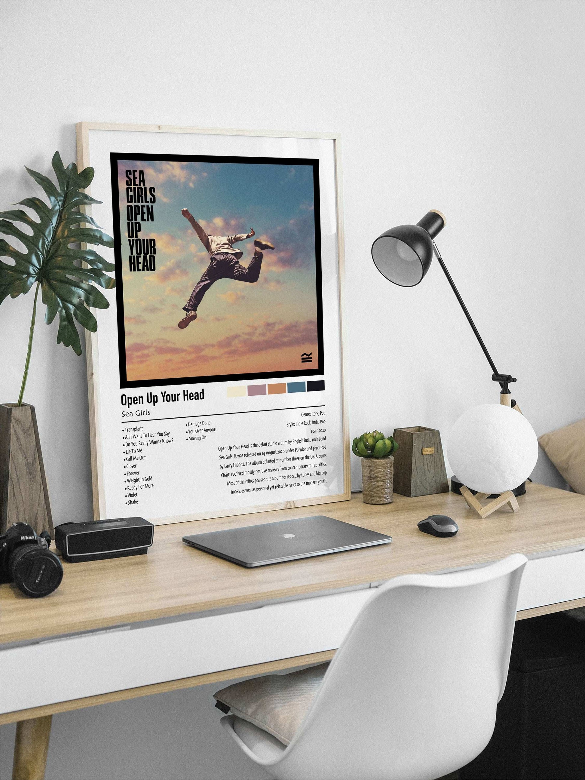 Sea Girls | Open Up Your Head | Custom Album Cover Poster Print