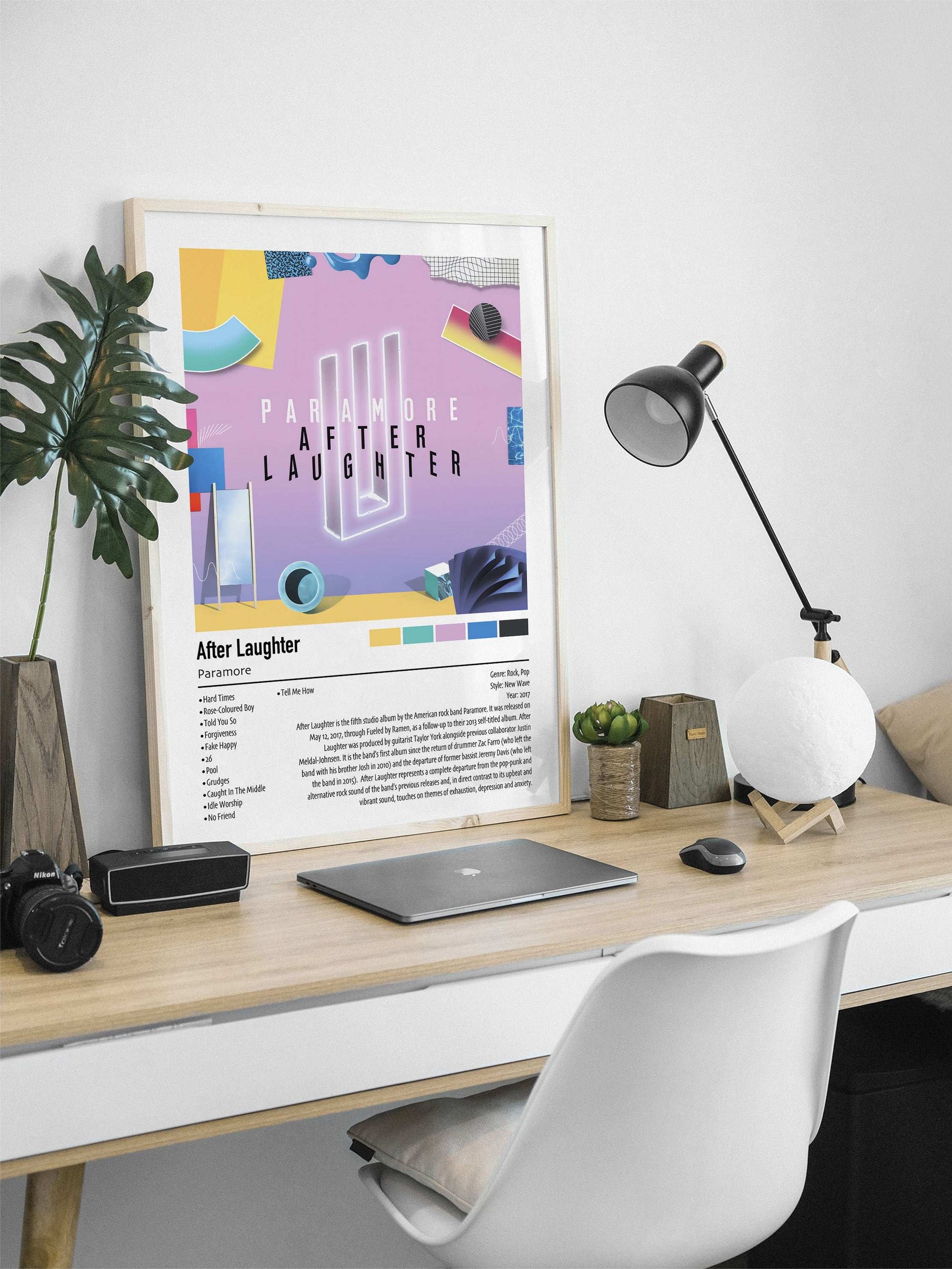 Paramore | After Laughter | Custom Album Cover Poster Print