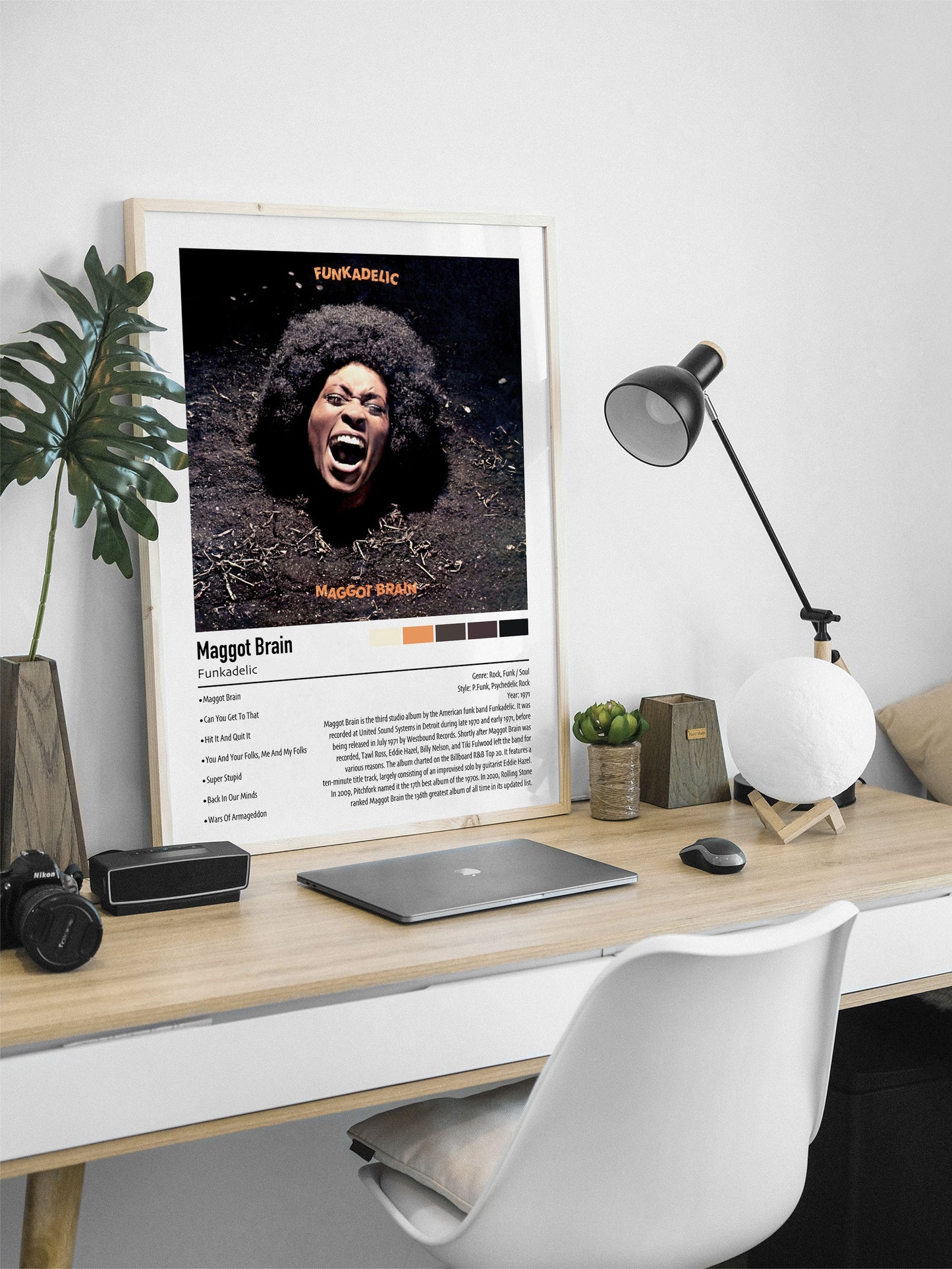 Funkadelic | Maggot Brain | Custom Album Cover Poster Print