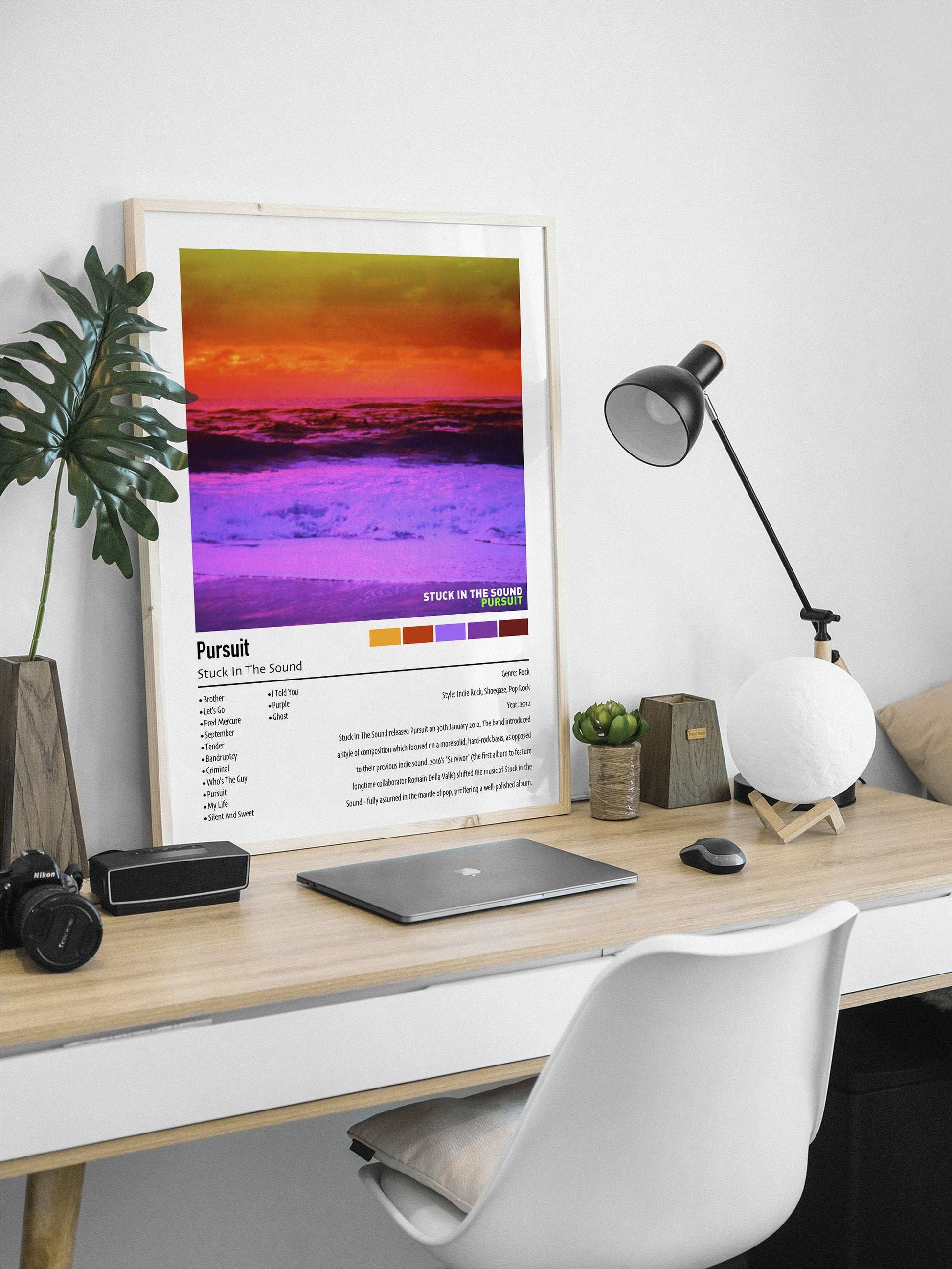 Stuck In The Sound | Pursuit | Custom Album Cover Poster Print