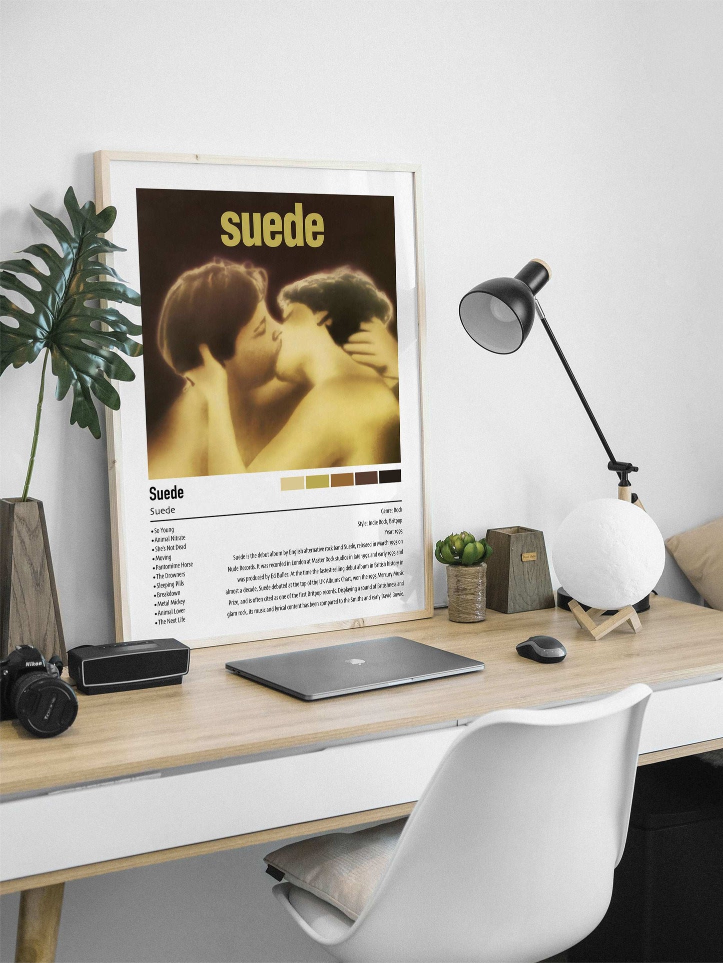 Suede | Suede | Custom Album Cover Poster Print