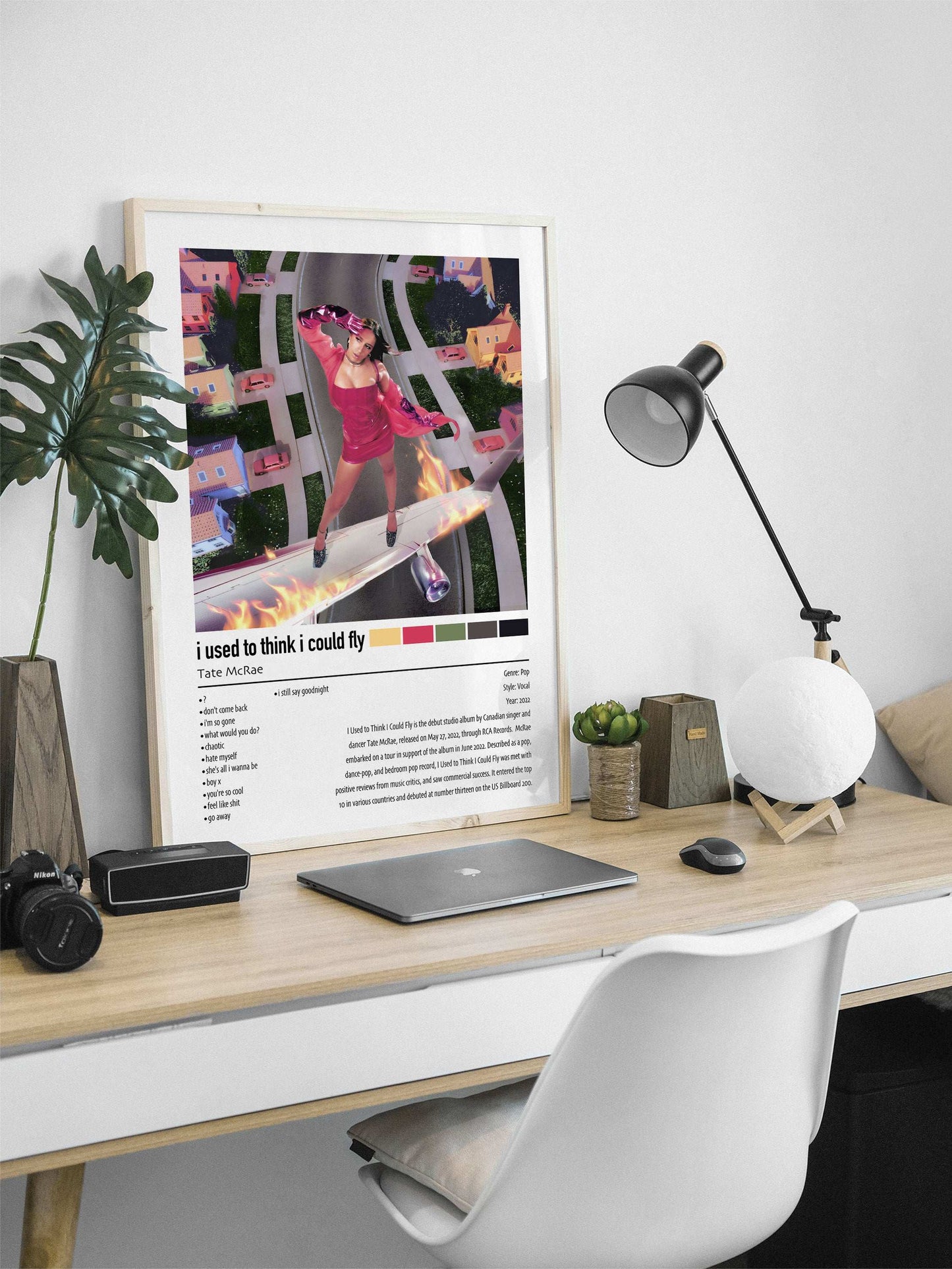 Tate McRae | i used to think i could fly | Custom Album Cover Poster Print