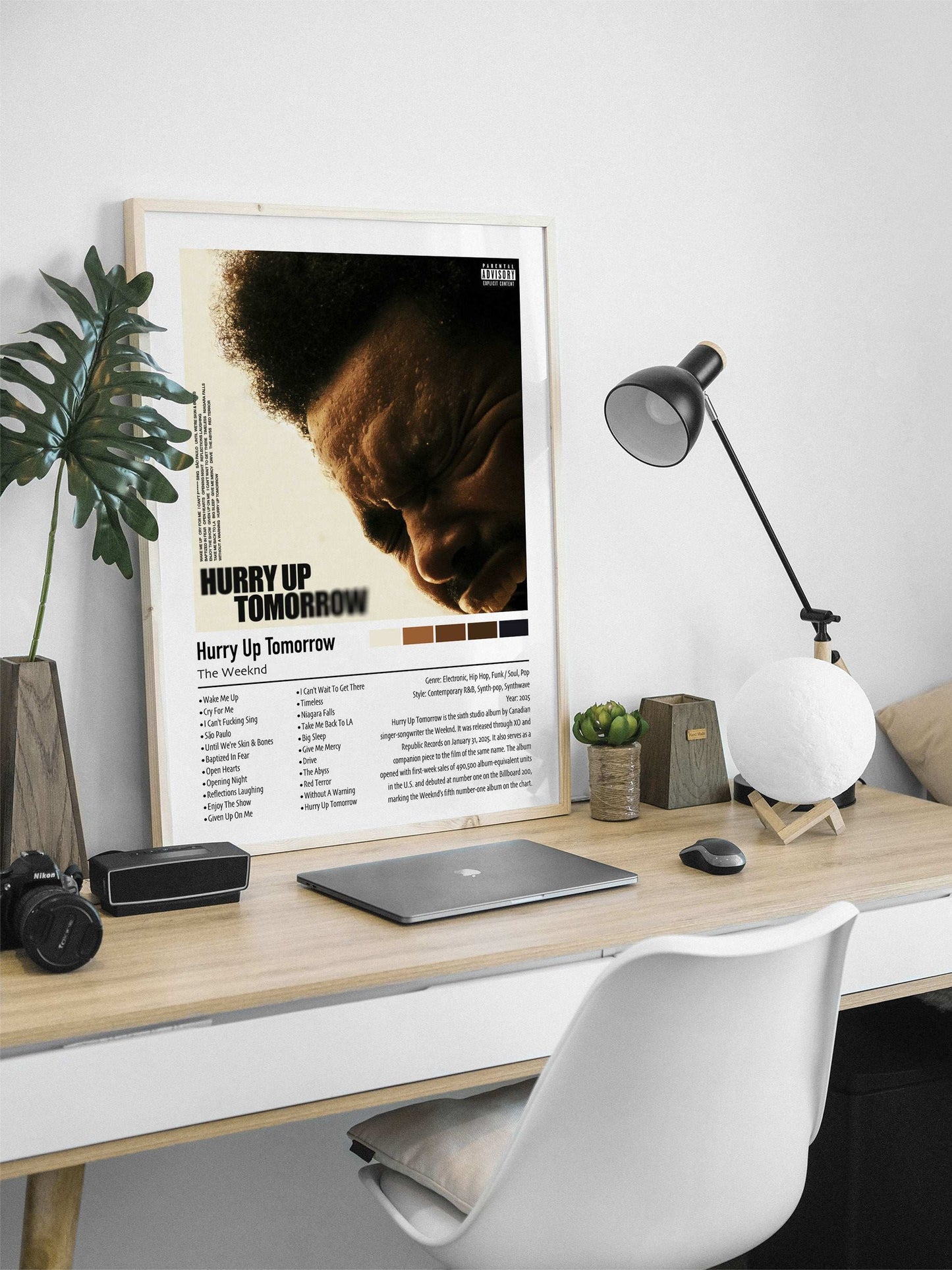 The Weeknd | Hurry Up Tomorrow | Custom Album Cover Poster Print