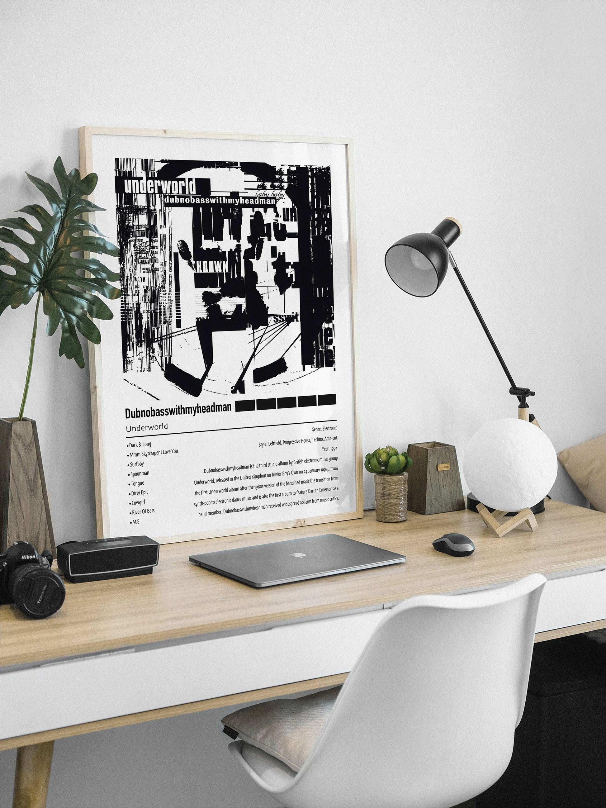 Underworld | Dubnobasswithmyheadman | Custom Album Cover Poster Print