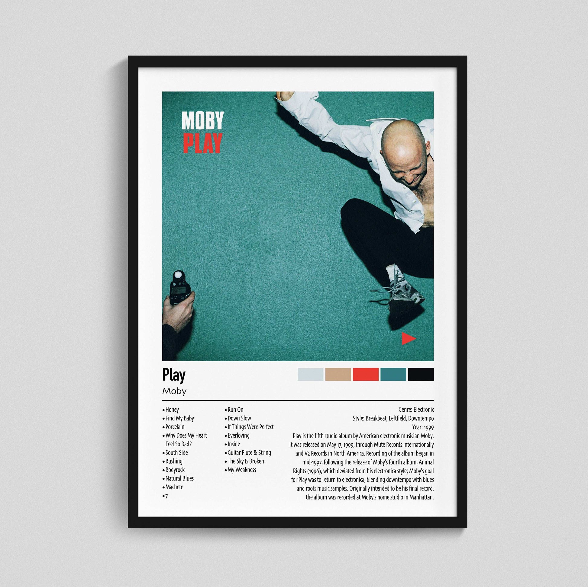 Moby | Play | Custom Album Cover Poster Print