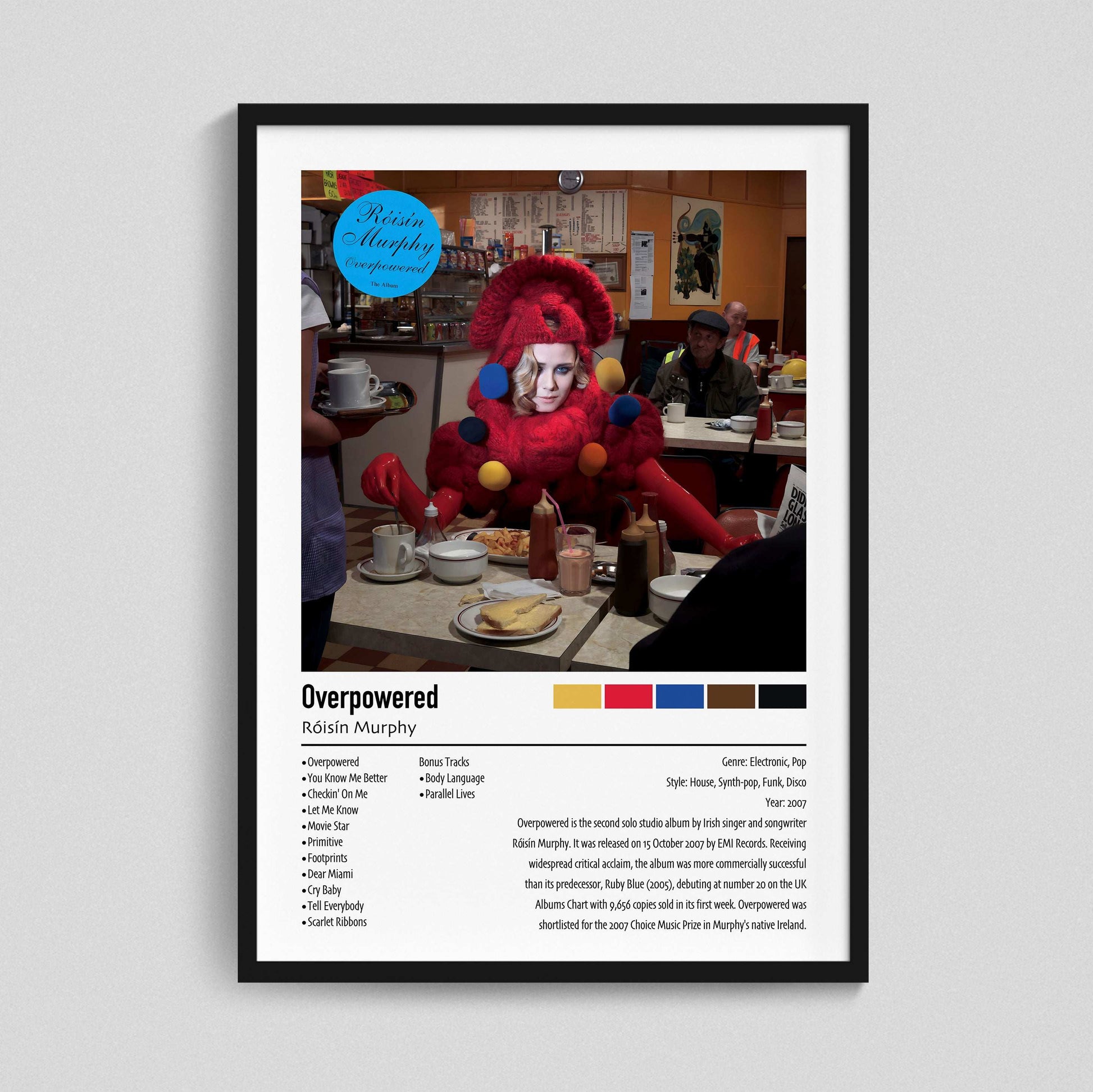 Róisín Murphy | Overpowered | Custom Album Cover Poster Print