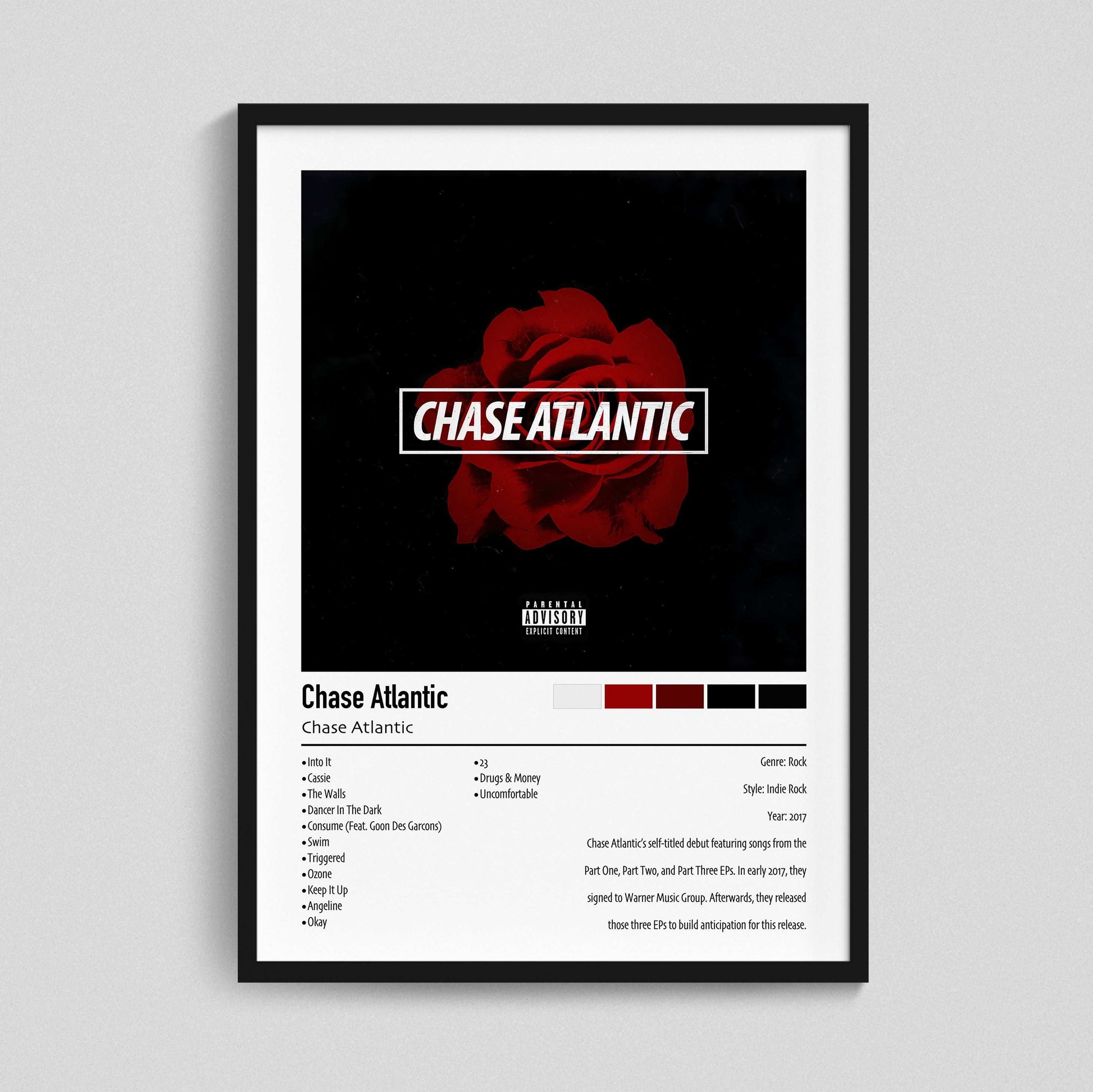 Chase Atlantic | Chase Atlantic | Custom Album Cover Poster Print