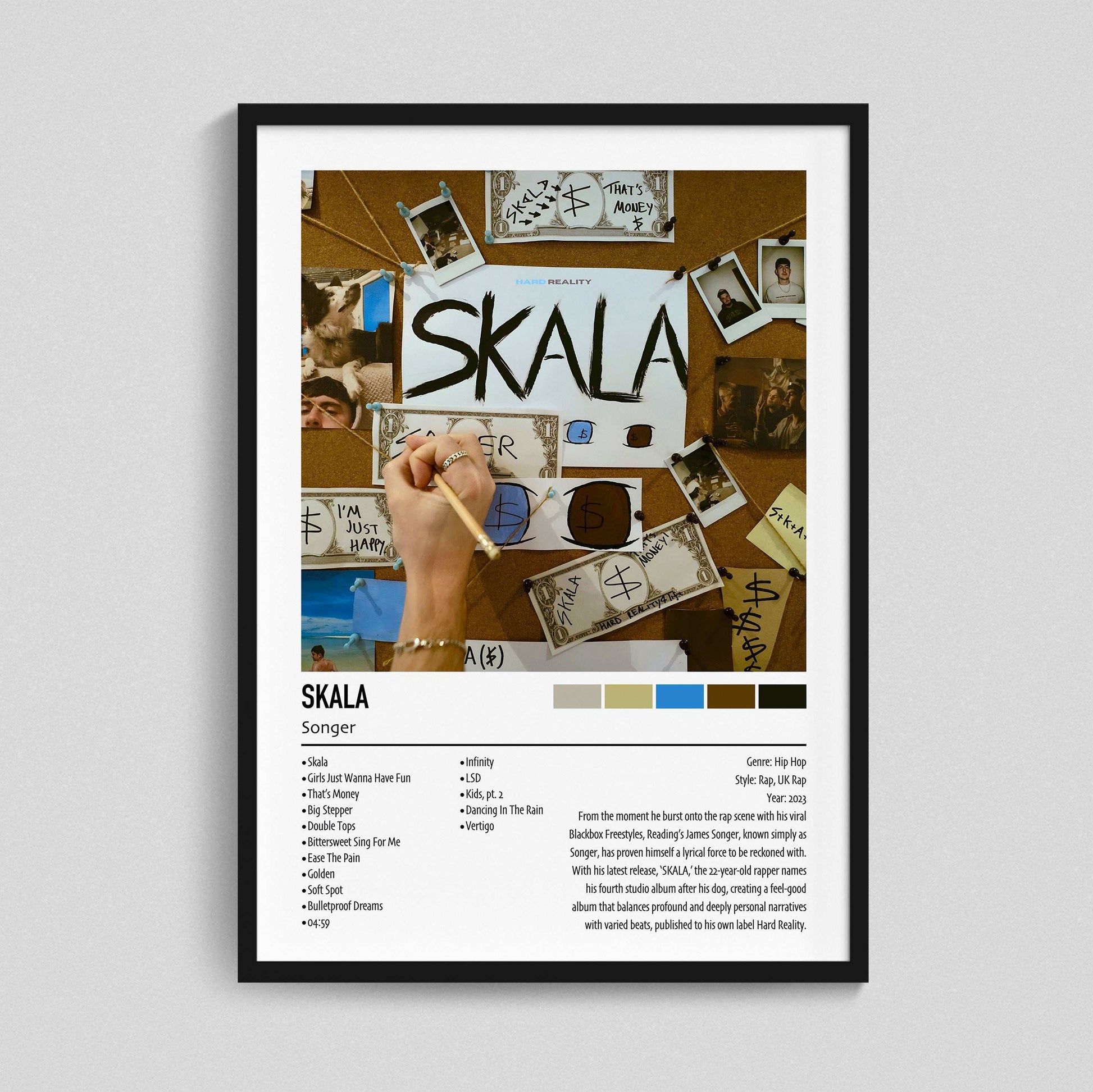 Songer | SKALA | Custom Album Cover Poster Print