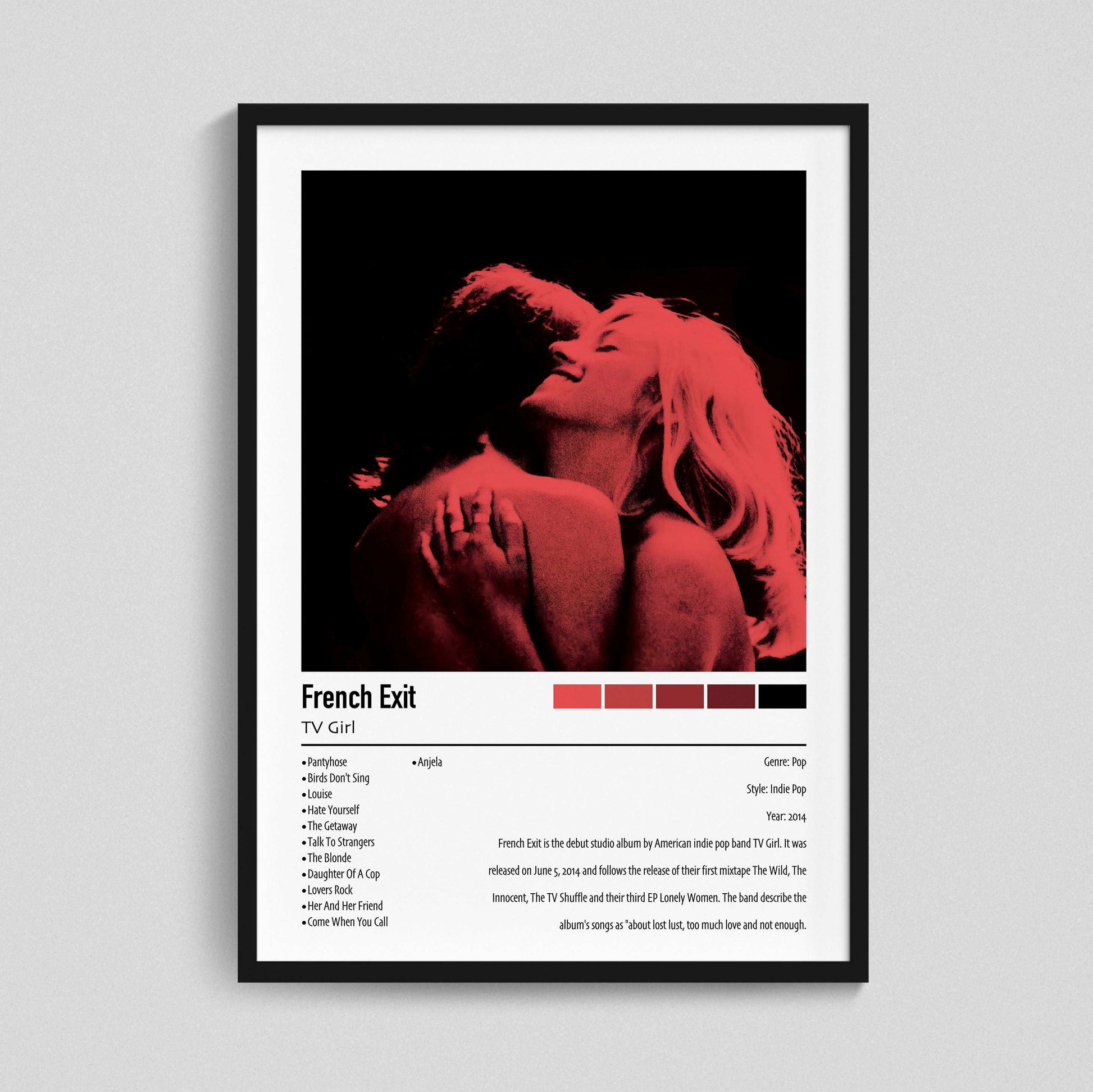 TV Girl | French Exit | Custom Album Cover Poster Print