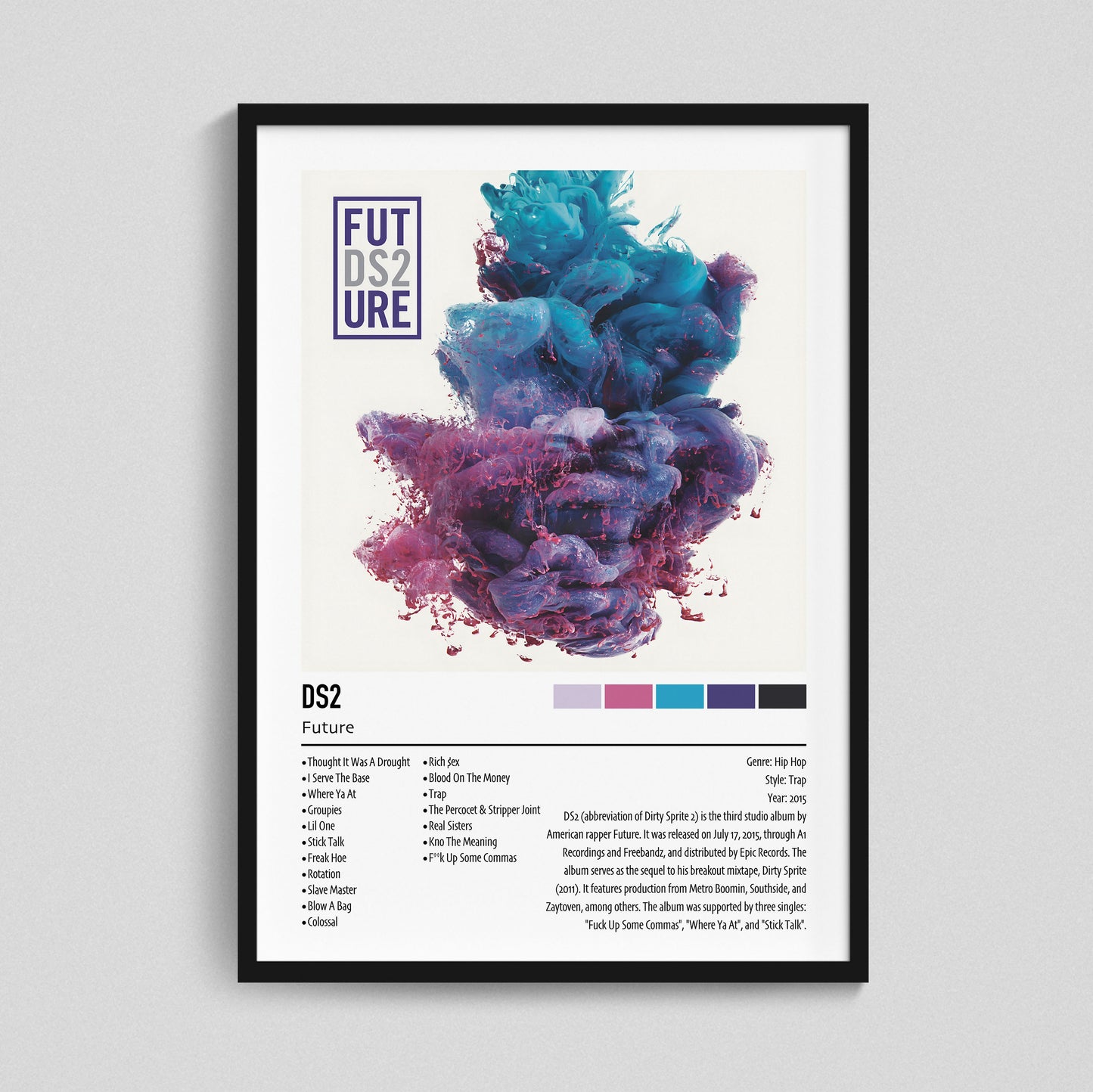 Future | DS2 | Custom Album Cover Poster Print