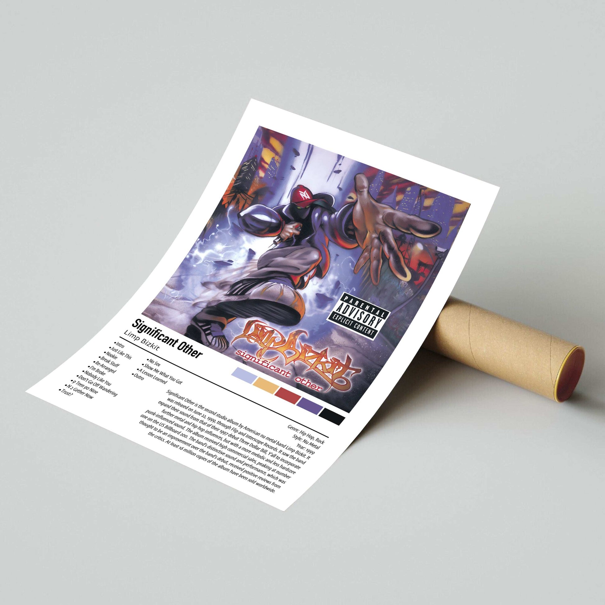 Limp Bizkit | Significant Other | Custom Album Cover Poster Print