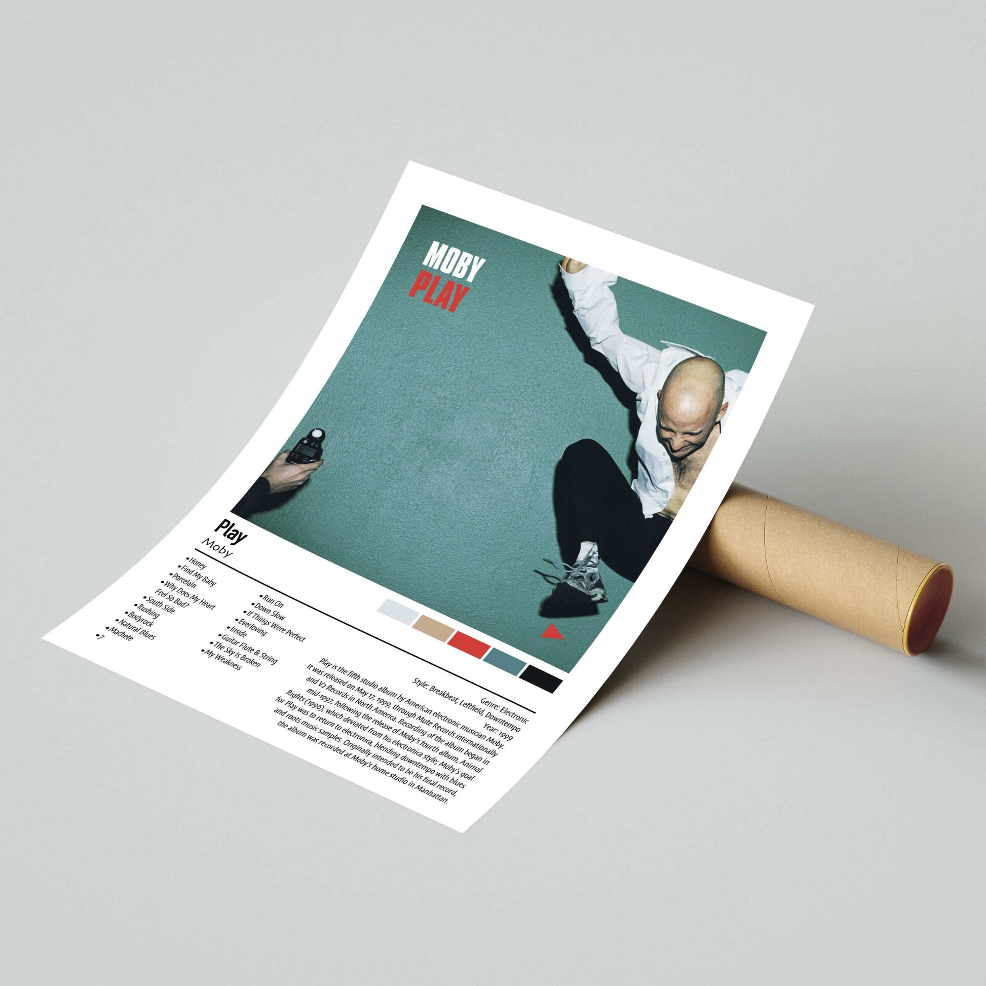 Moby | Play | Custom Album Cover Poster Print