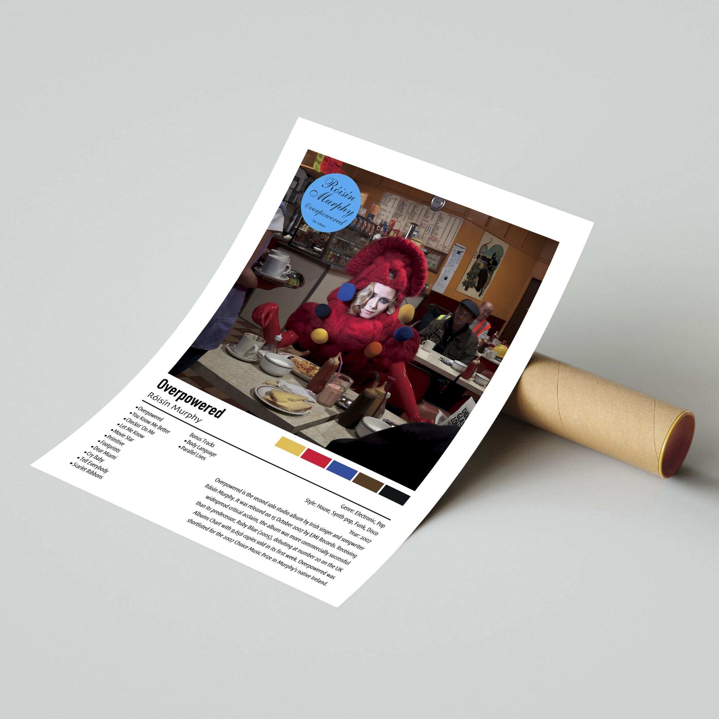 Róisín Murphy | Overpowered | Custom Album Cover Poster Print