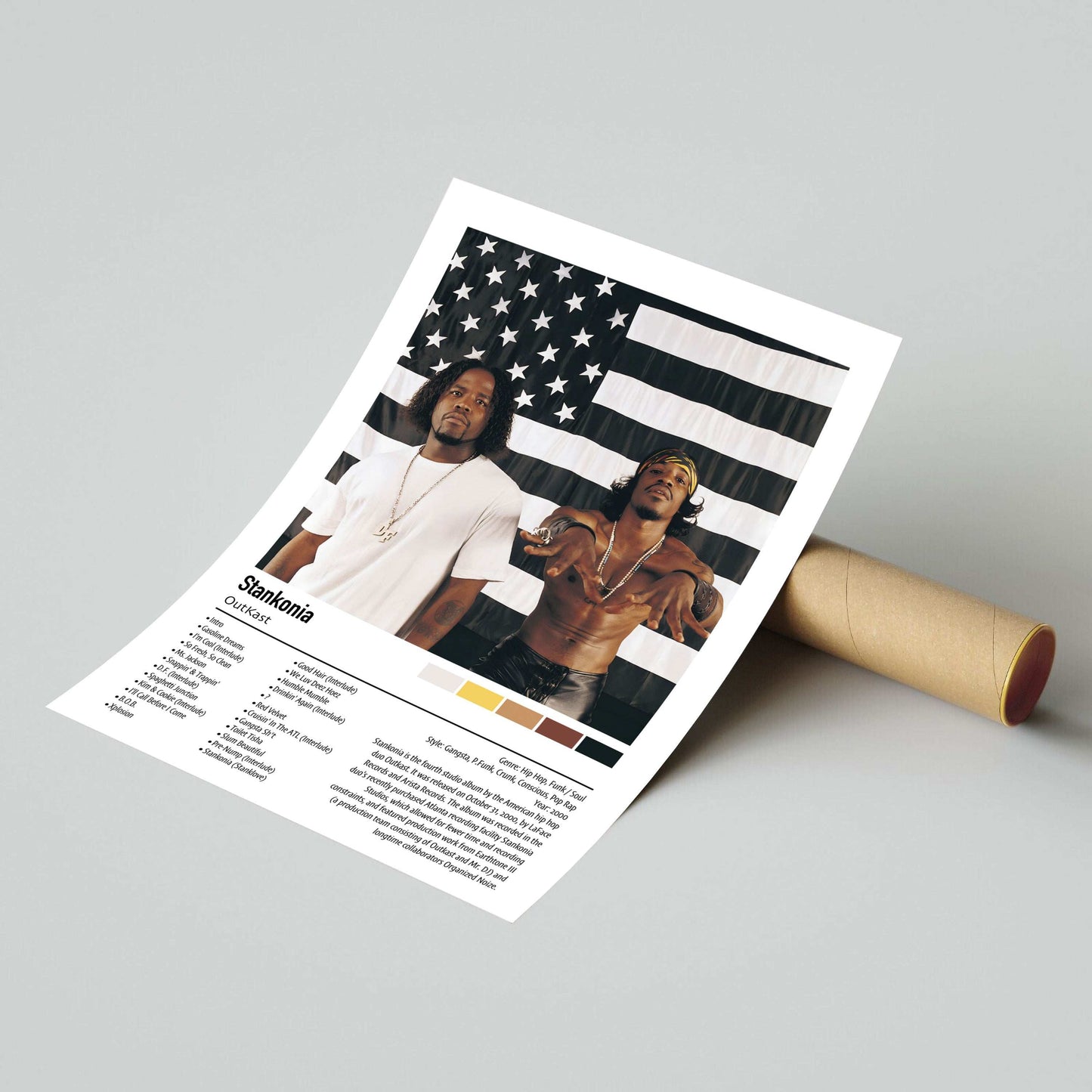 Outkast | Stankonia | Custom Album Cover Poster Print