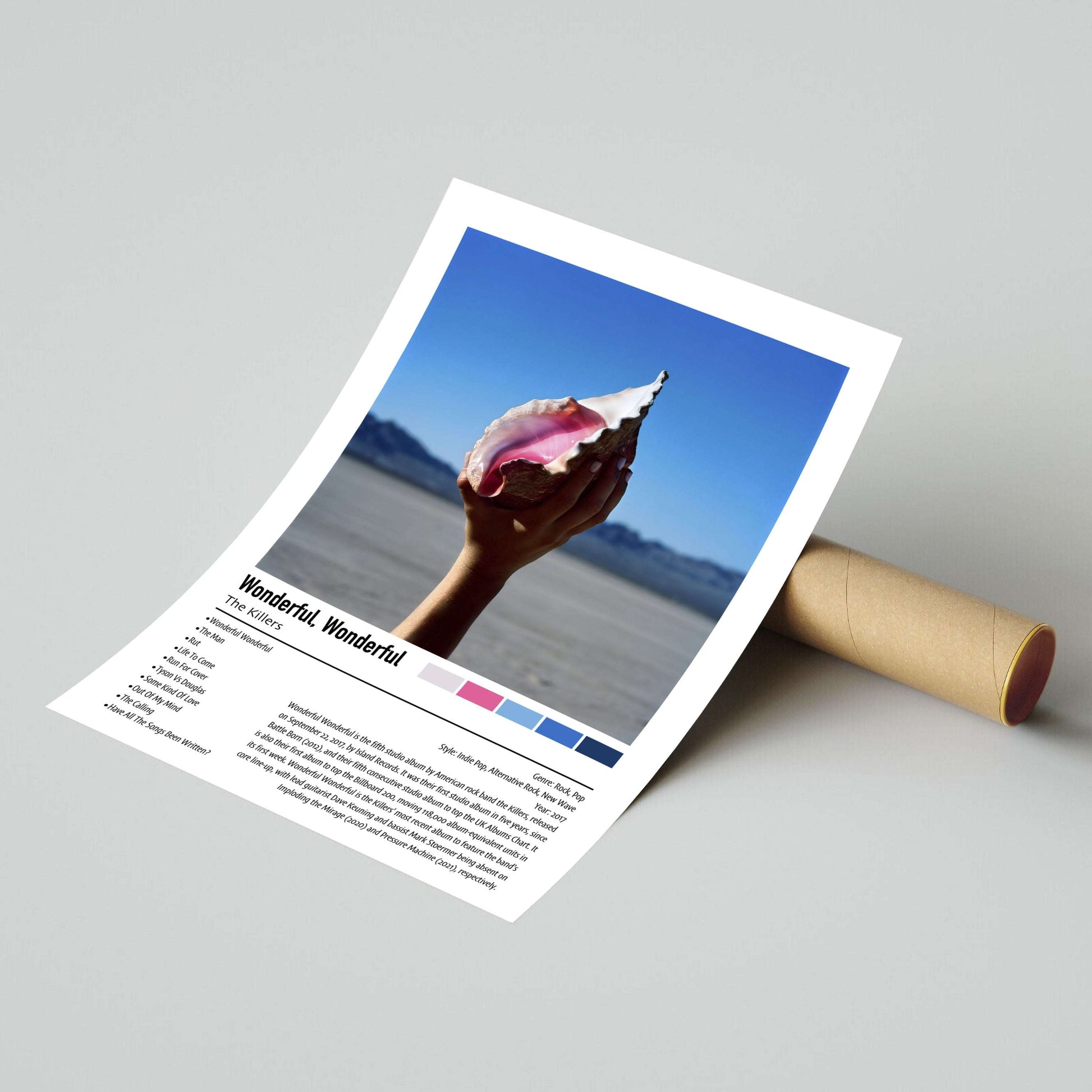 The Killers | Wonderful, Wonderful | Custom Album Cover Poster Print