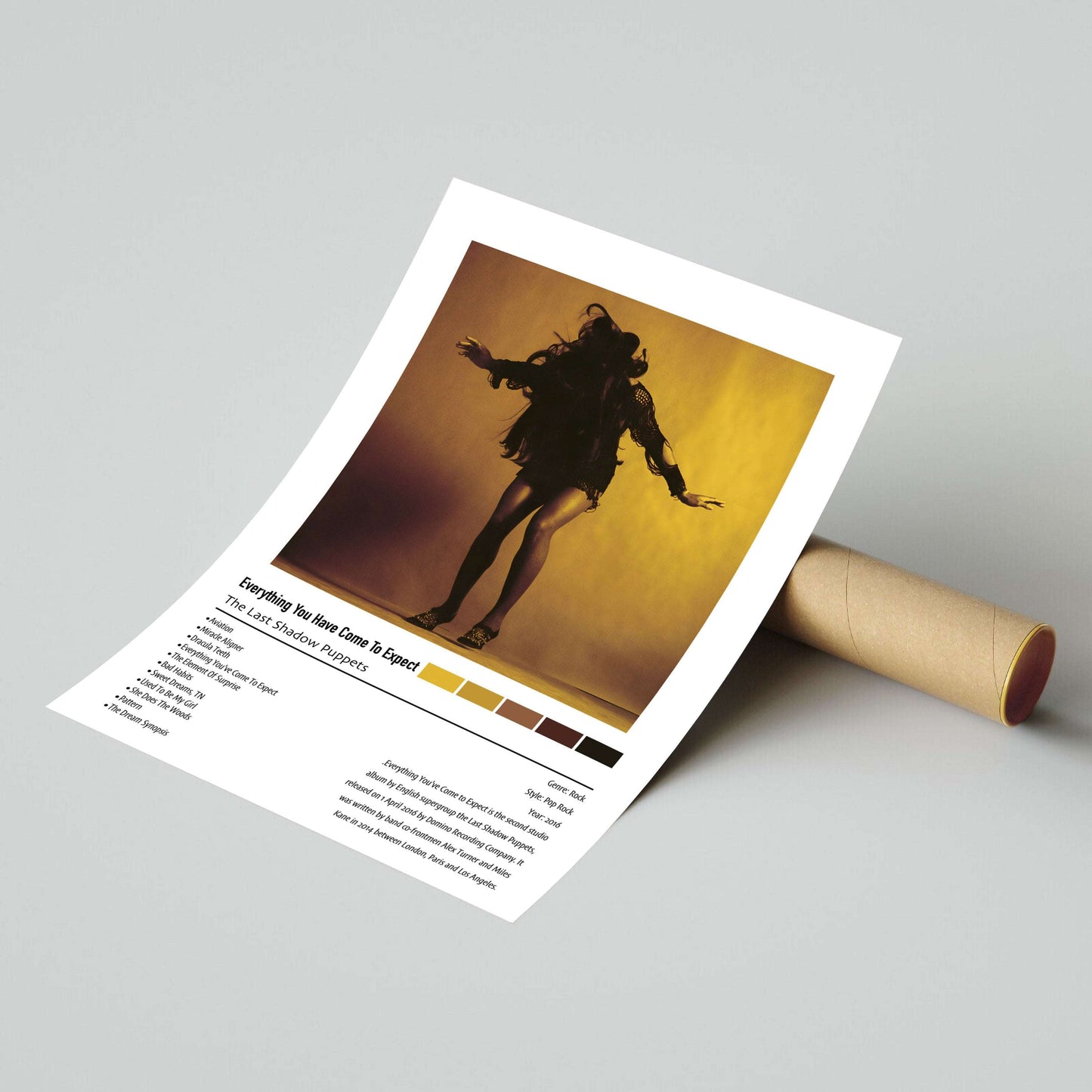 The Last Shadow Puppets | Everything You Have Come To Expect | Custom Album Cover Poster Print