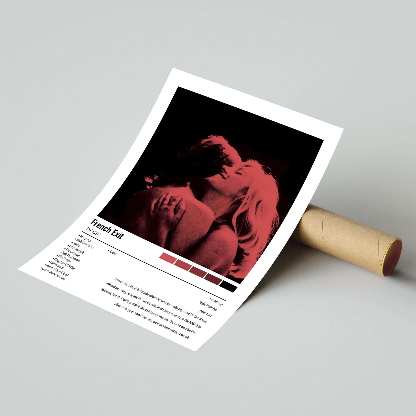 TV Girl | French Exit | Custom Album Cover Poster Print