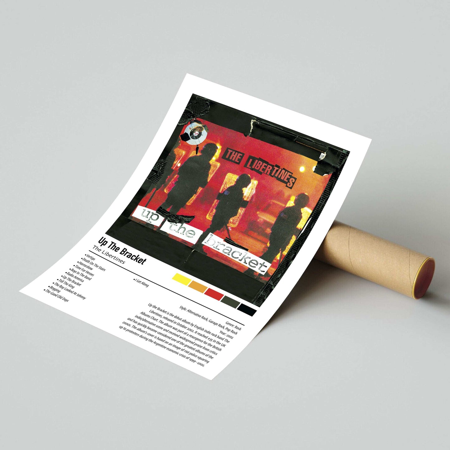 The Libertines | Up The Bracket | Custom Album Cover Poster Print