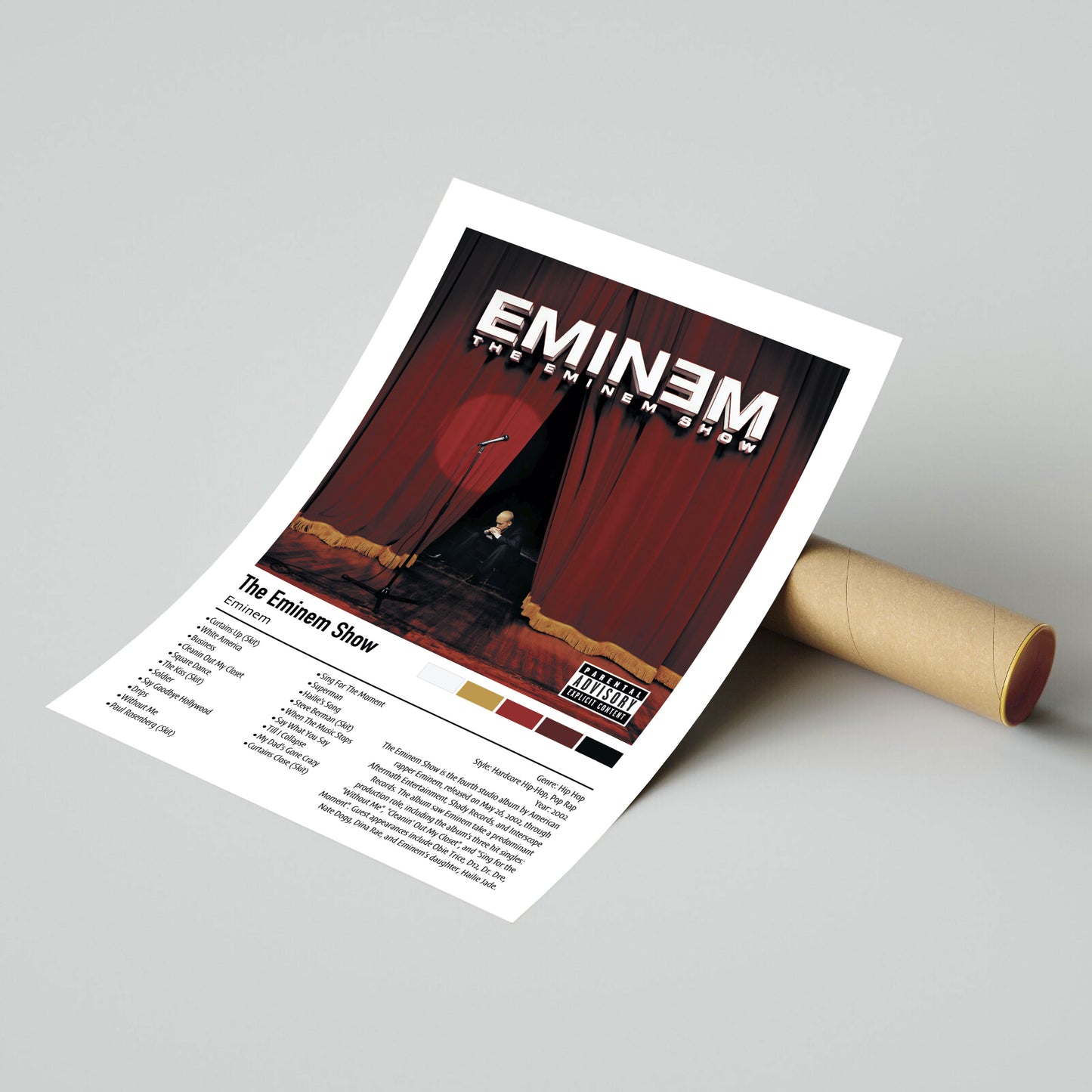 Eminem | The Eminem Show | Custom Album Cover Poster Print