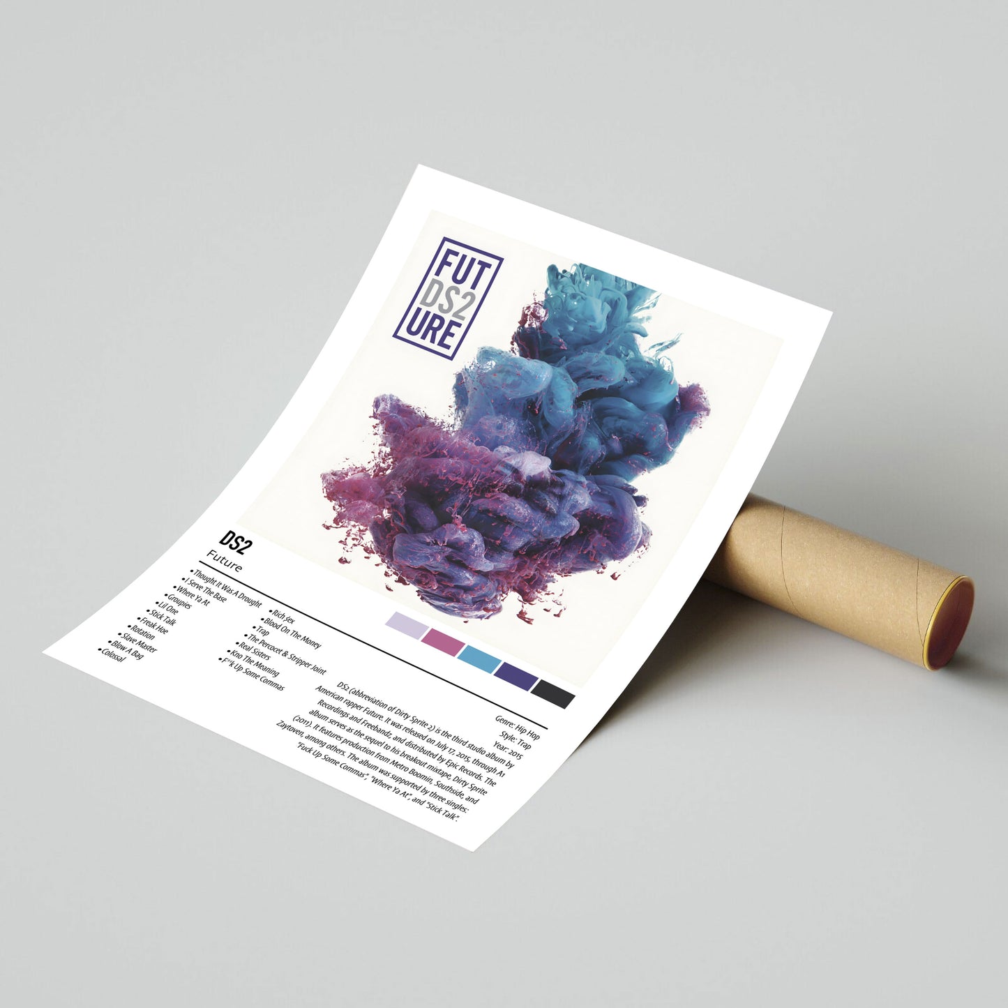 Future | DS2 | Custom Album Cover Poster Print