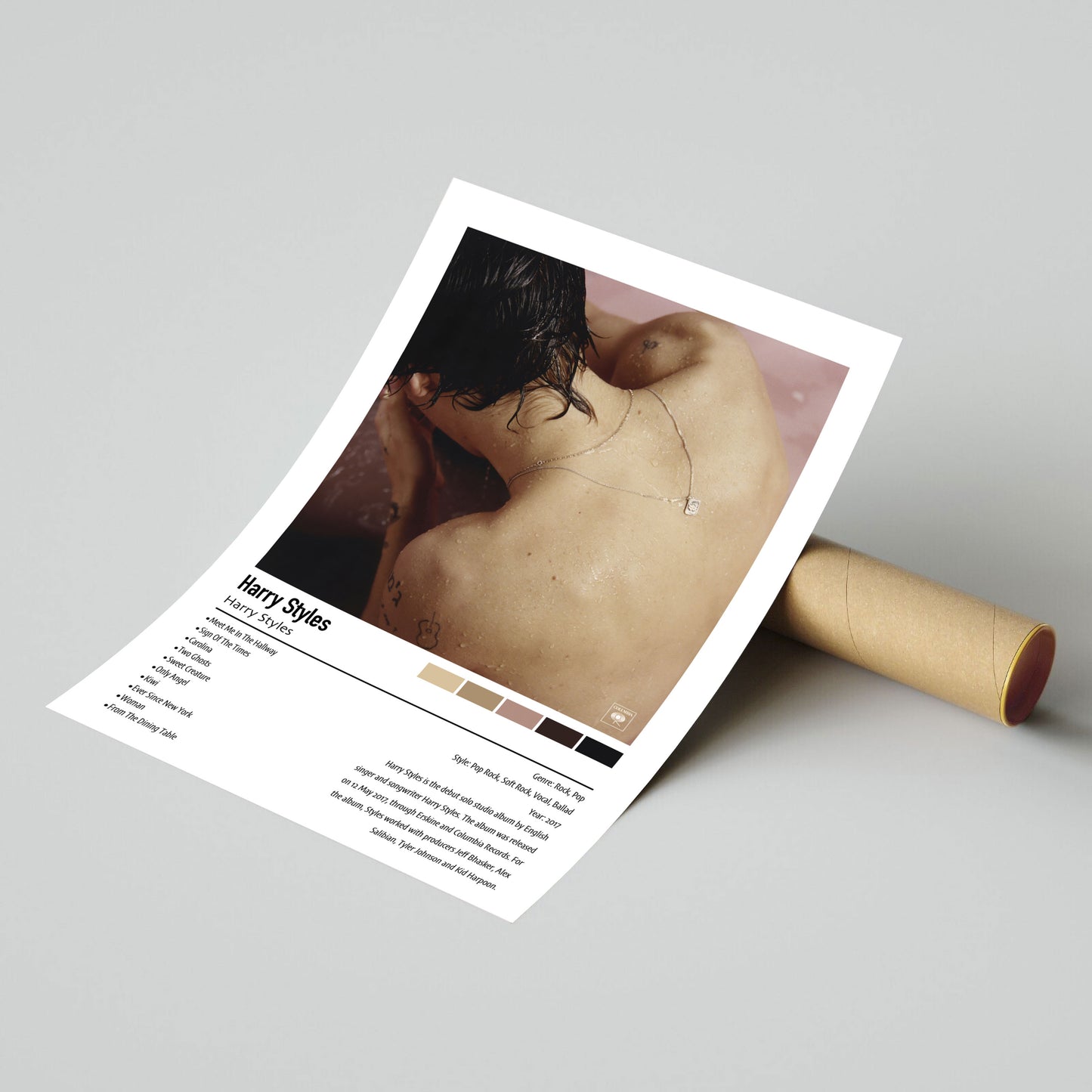 Harry Styles | Harry Styles | Custom Album Cover Poster Print