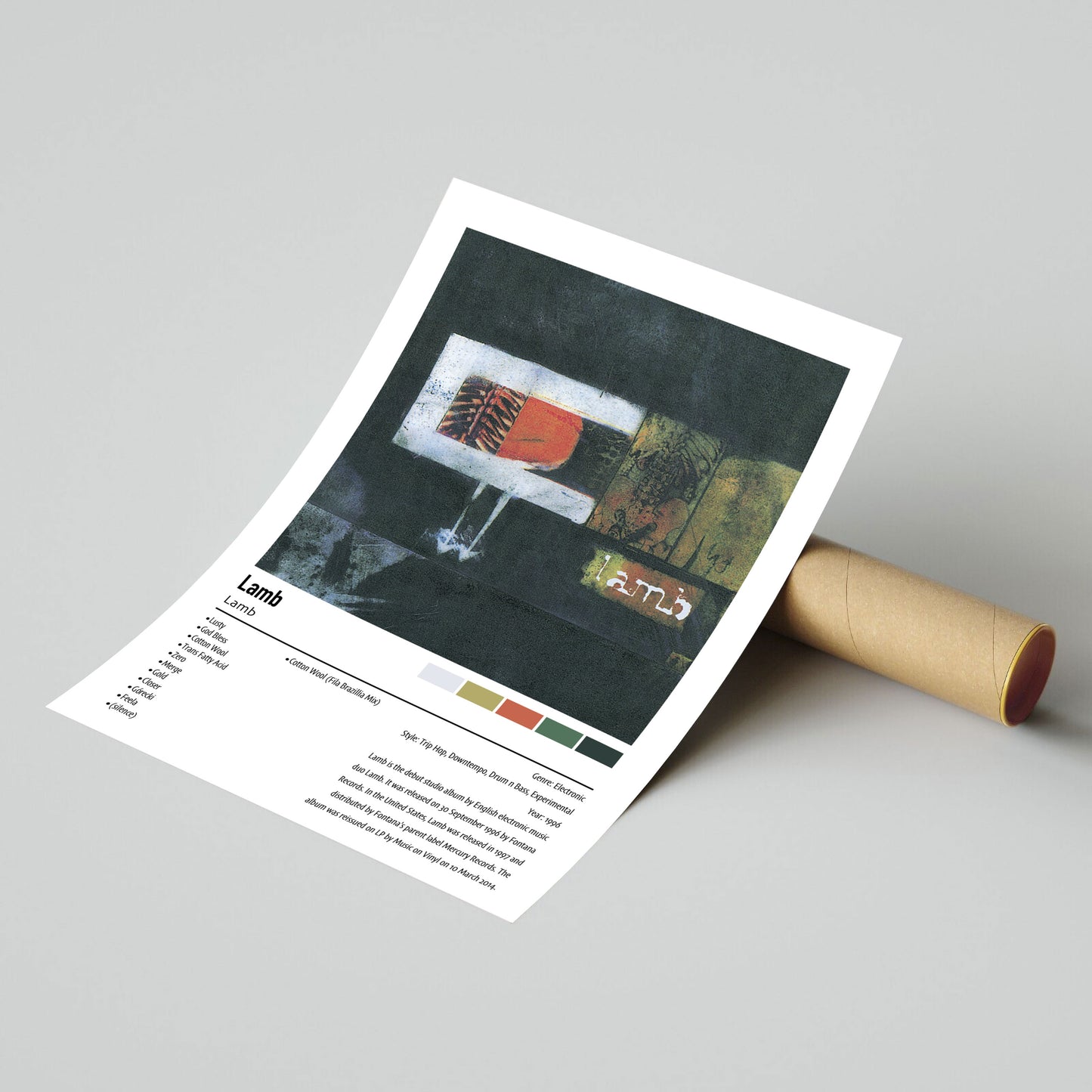 Lamb | Lamb | Custom Album Cover Poster Print