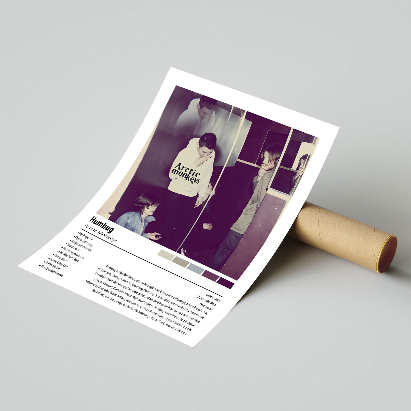 Arctic Monkeys | Humbug | Custom Album Cover Poster Print