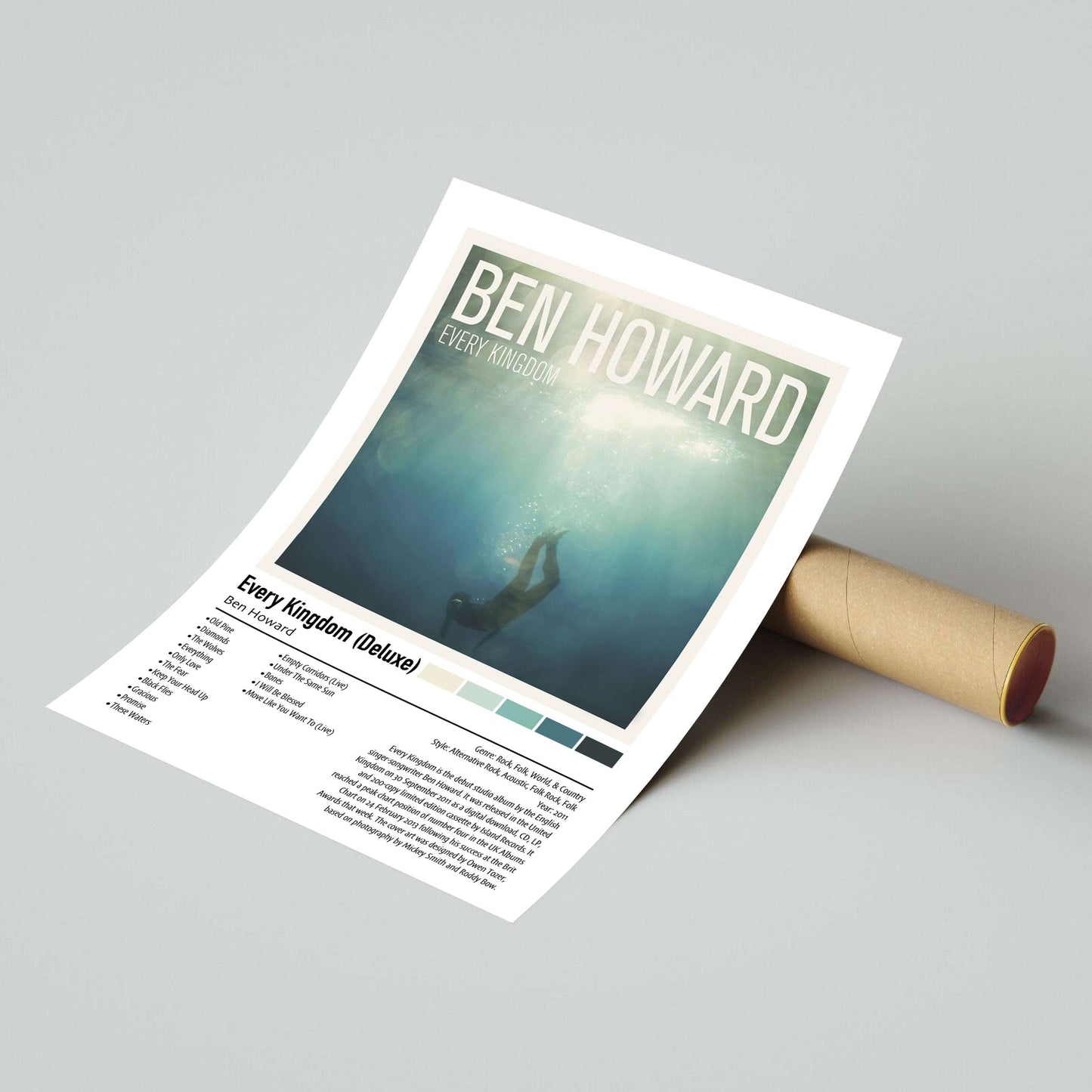 Ben Howard | Every Kingdom (Deluxe) | Custom Album Cover Poster Print