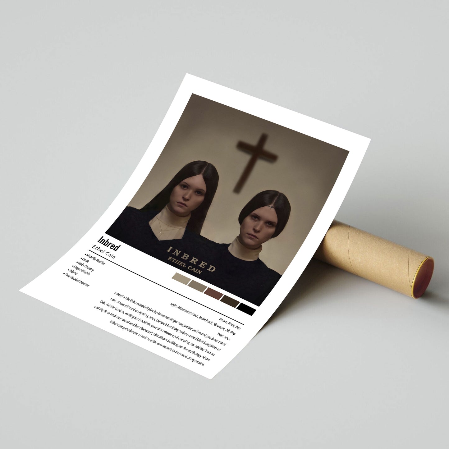 Ethel Cain | Inbred | Custom Album Cover Poster Print