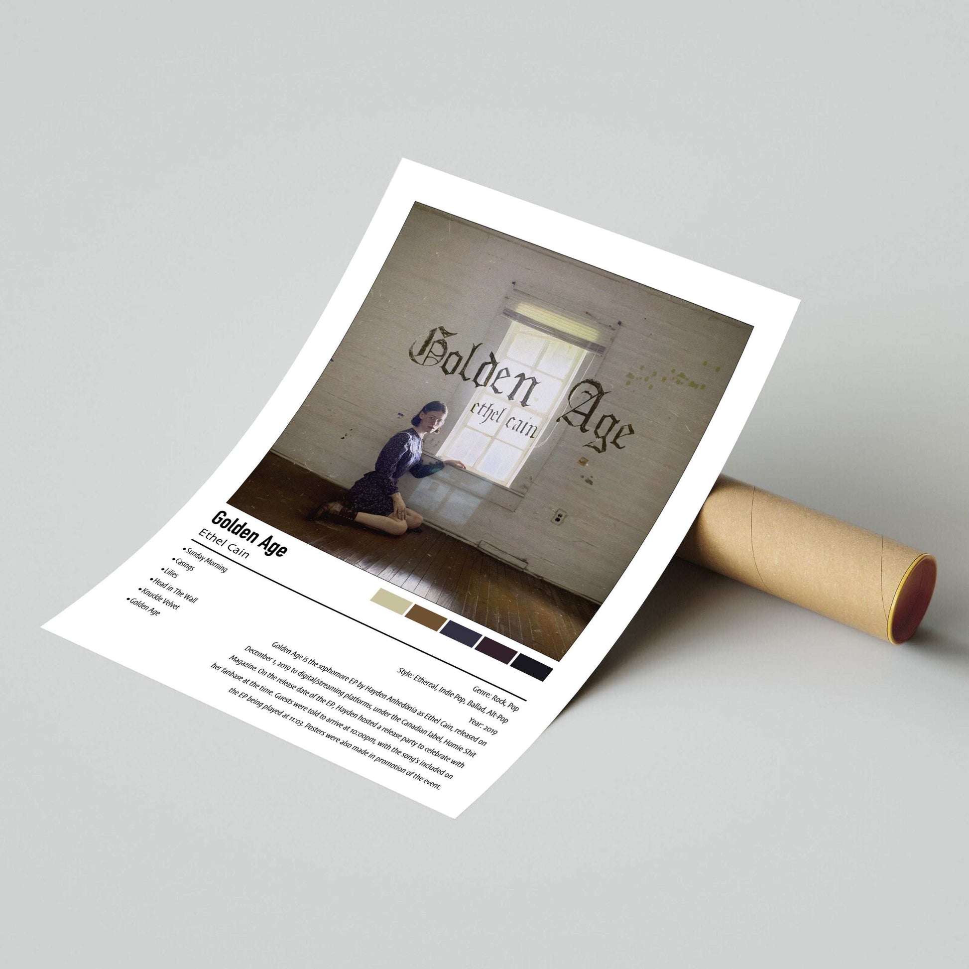 Ethel Cain | Golden Age | Custom Album Cover Poster Print