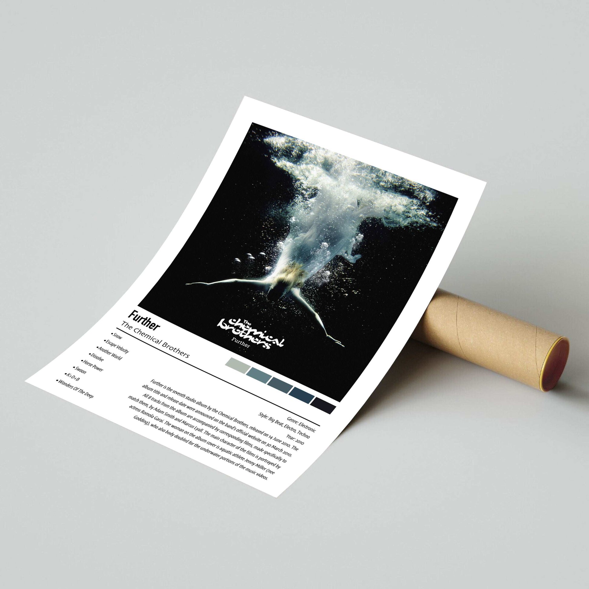 The Chemical Brothers | Further | Custom Album Cover Poster Print