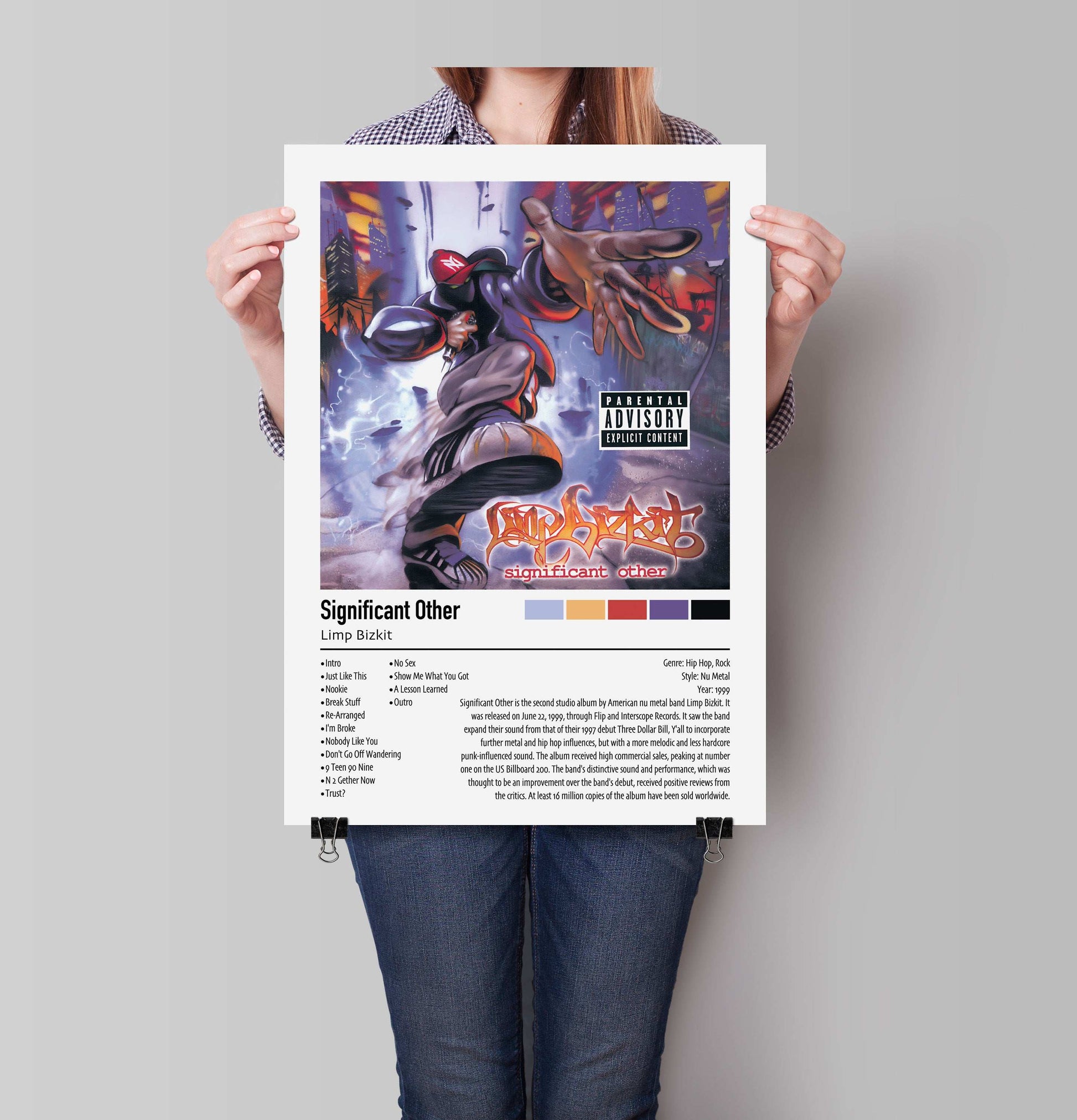 Limp Bizkit | Significant Other | Custom Album Cover Poster Print