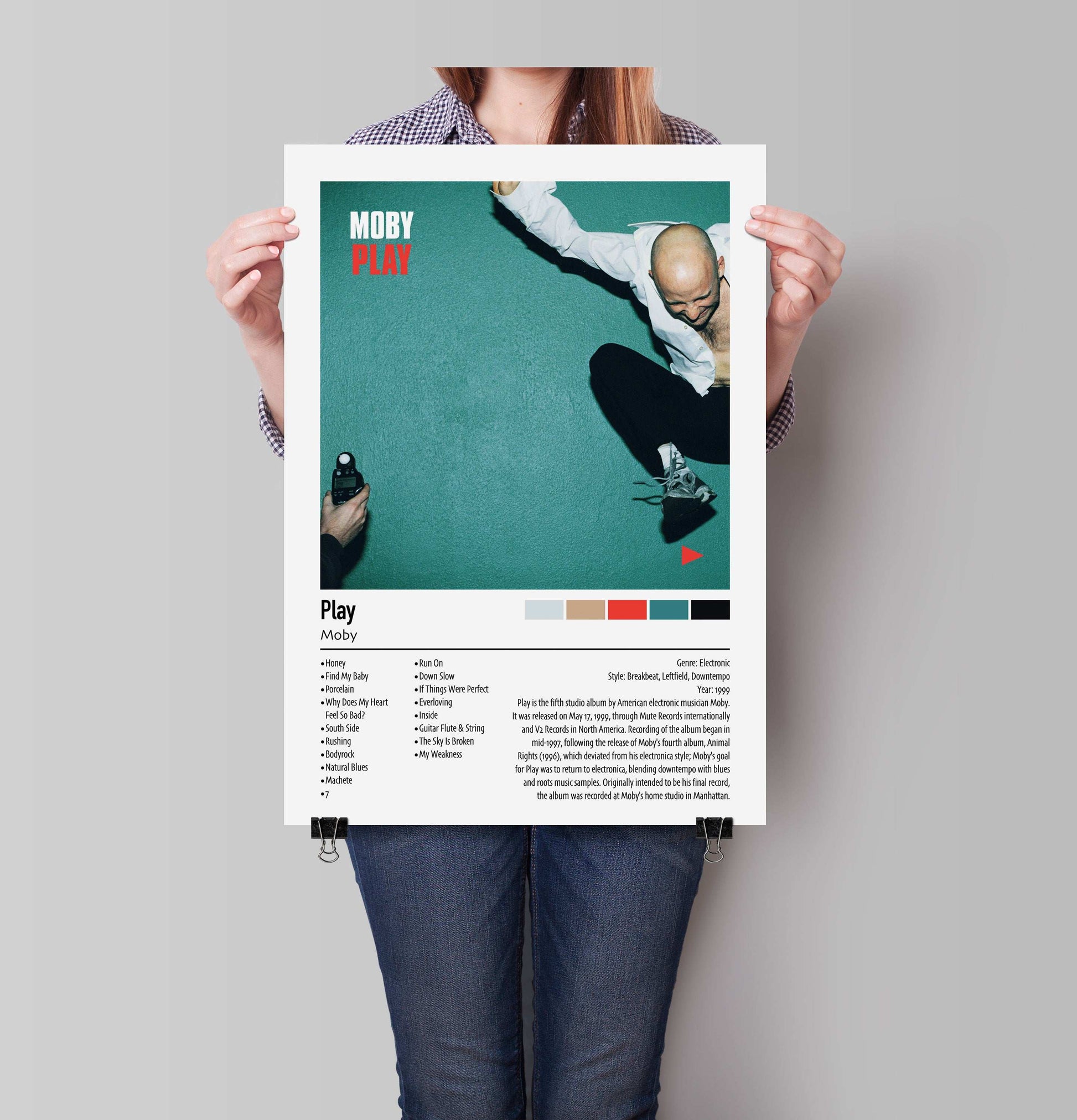 Moby | Play | Custom Album Cover Poster Print