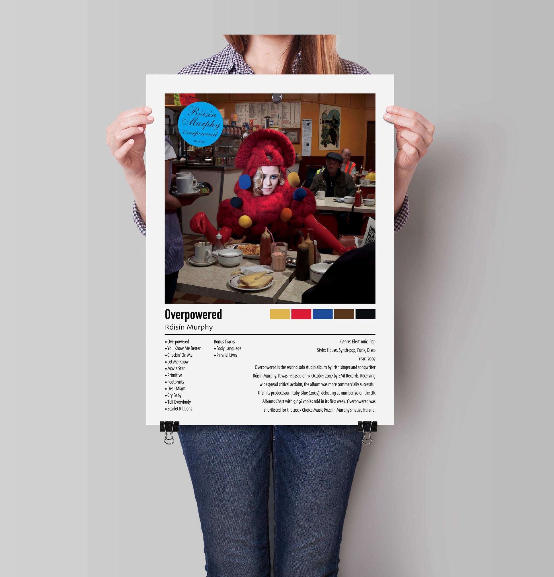 Róisín Murphy | Overpowered | Custom Album Cover Poster Print