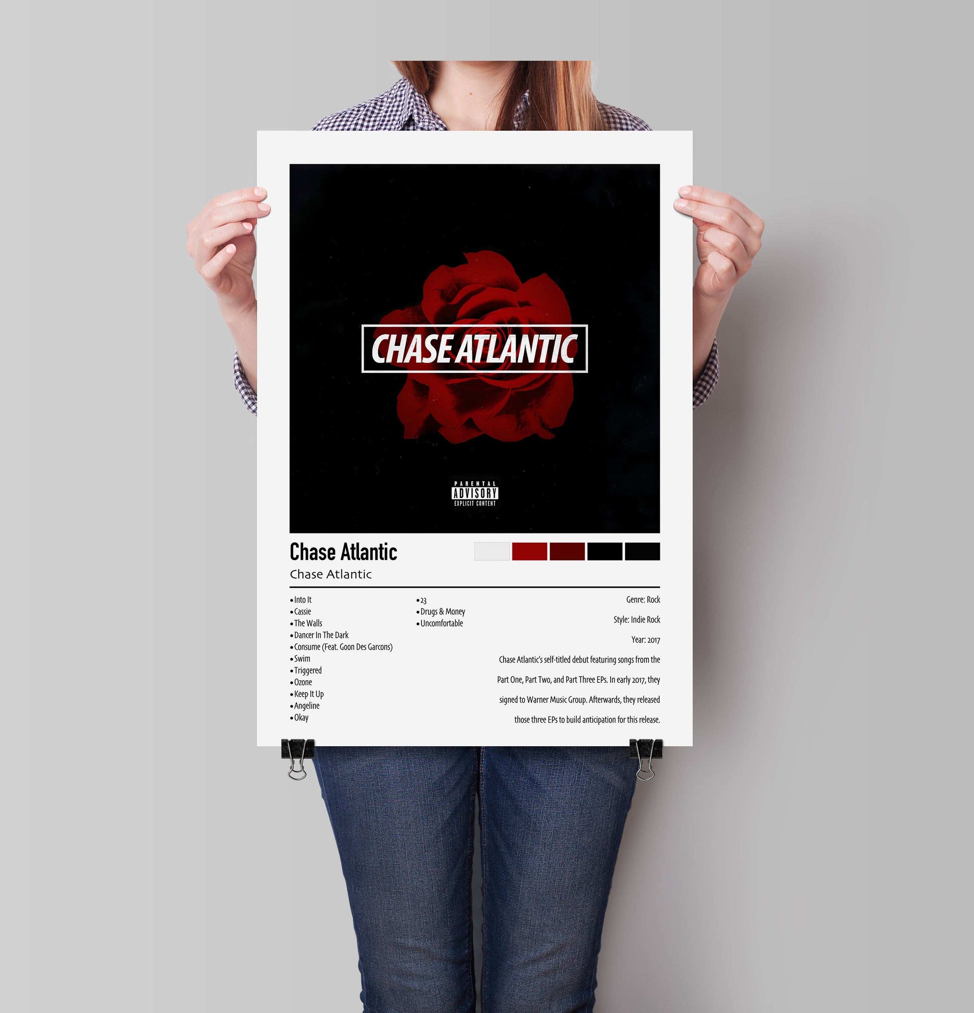 Chase Atlantic | Chase Atlantic | Custom Album Cover Poster Print