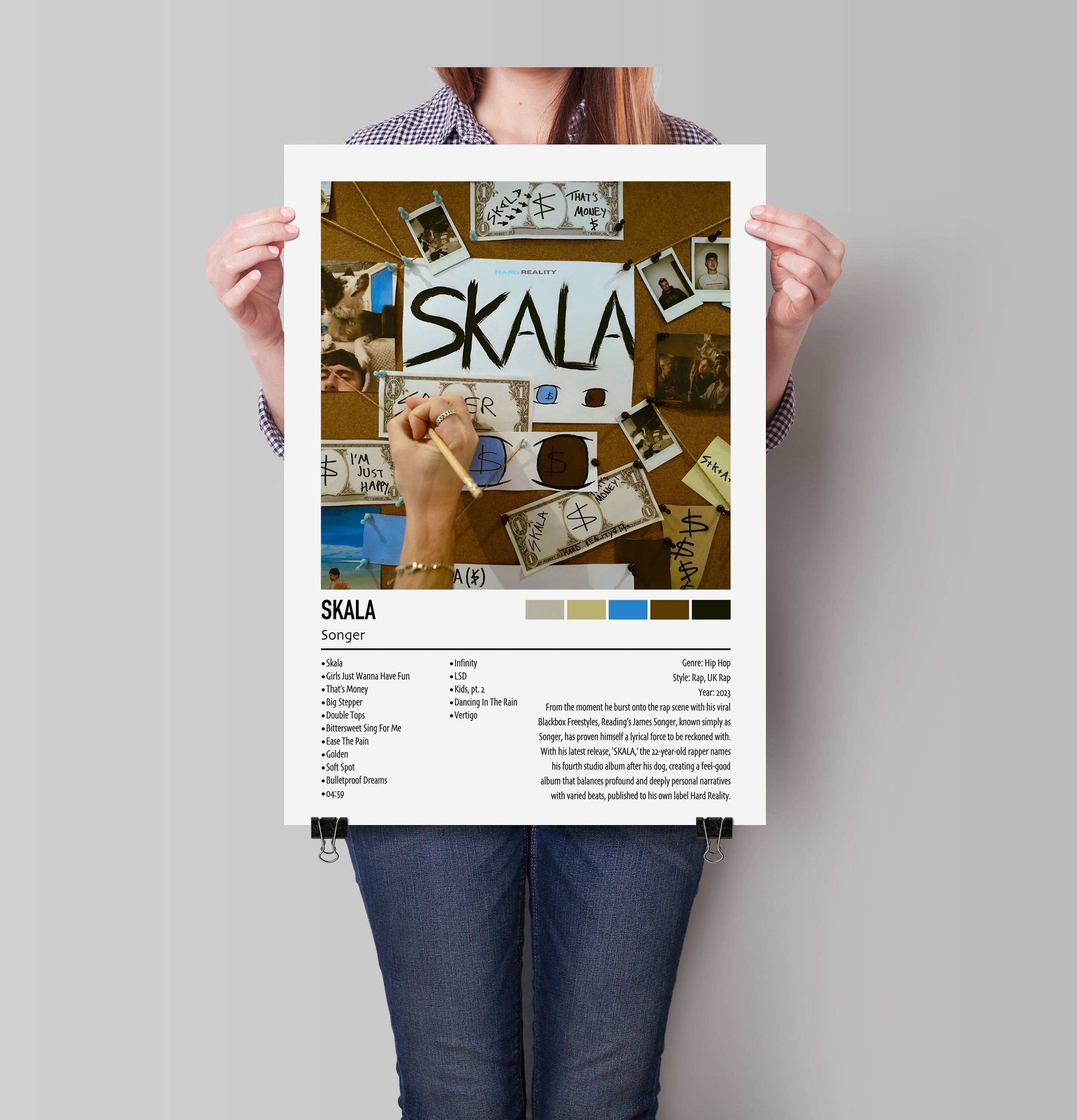 Songer | SKALA | Custom Album Cover Poster Print