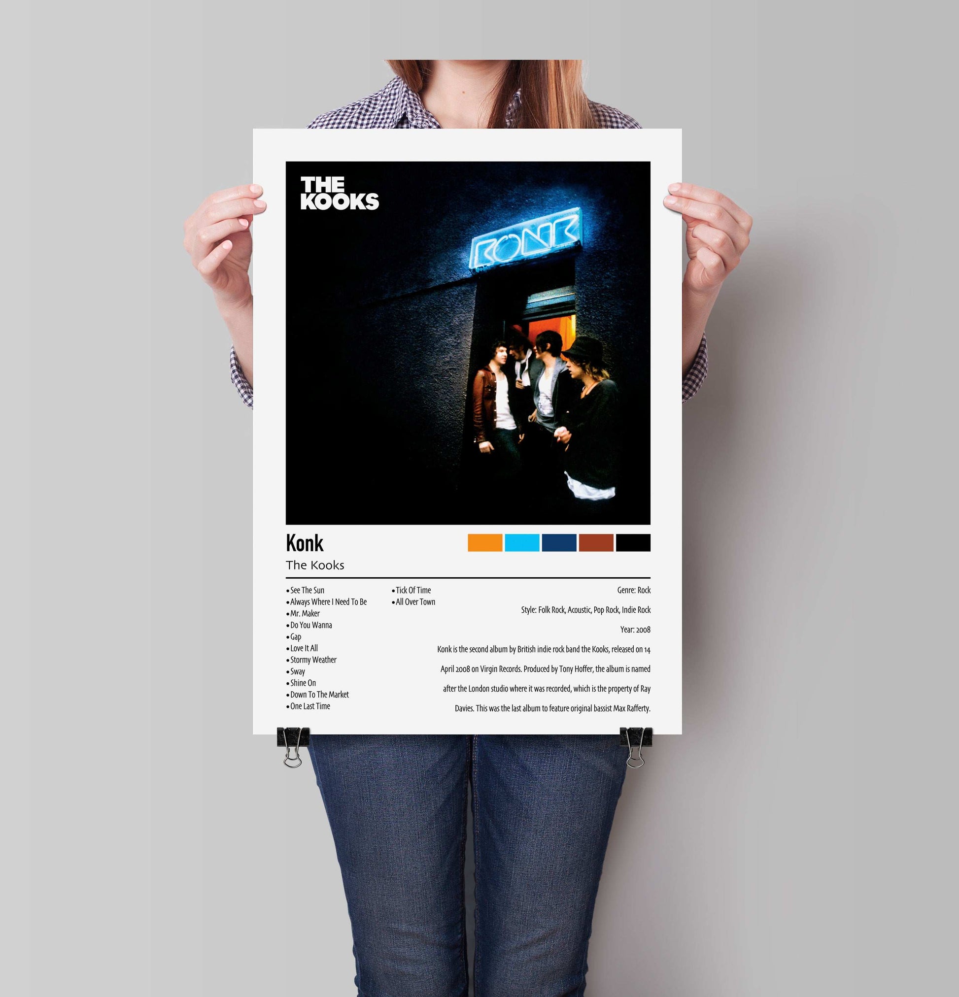 The Kinks | Konk | Custom Album Cover Poster Print