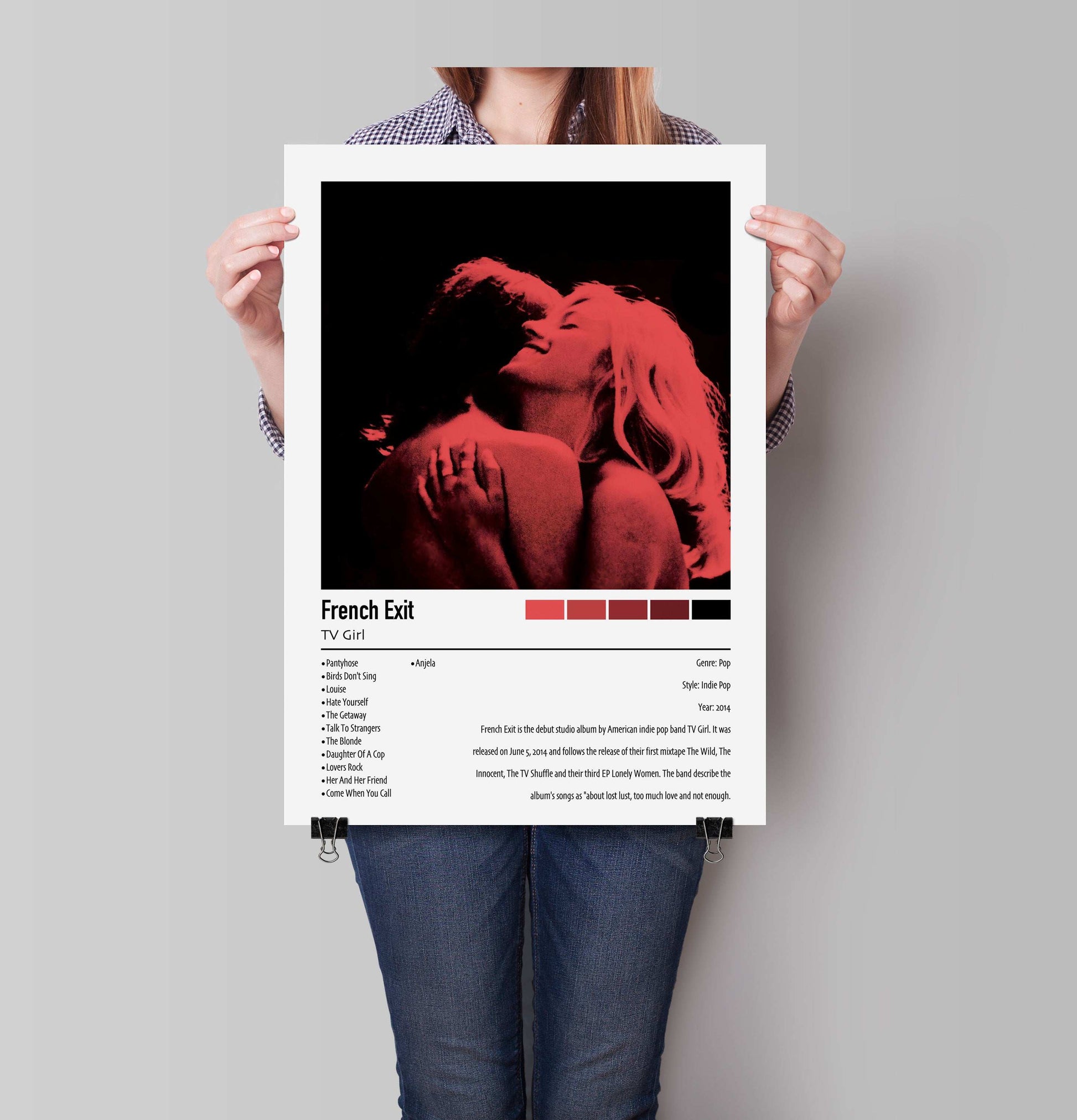TV Girl | French Exit | Custom Album Cover Poster Print