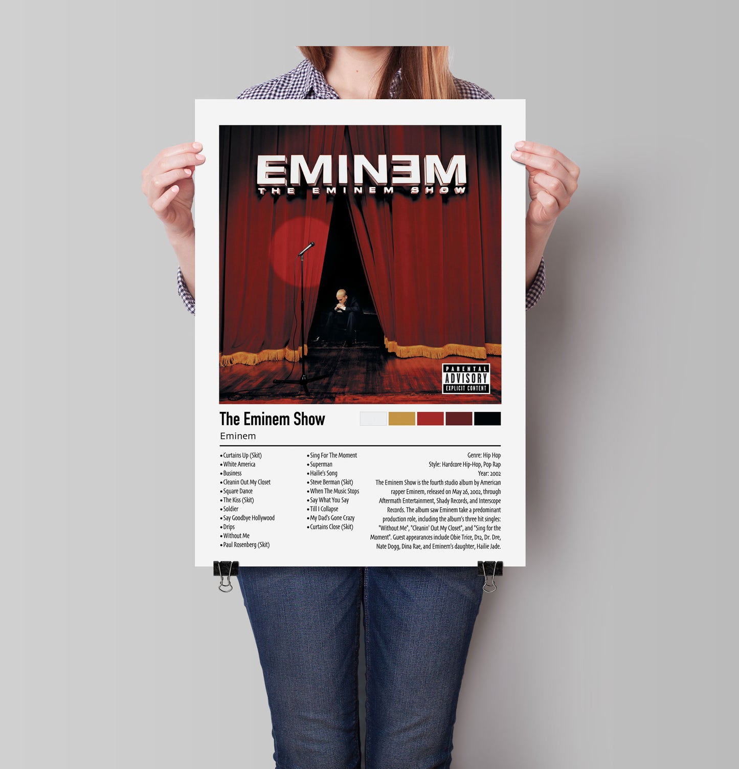 Eminem | The Eminem Show | Custom Album Cover Poster Print