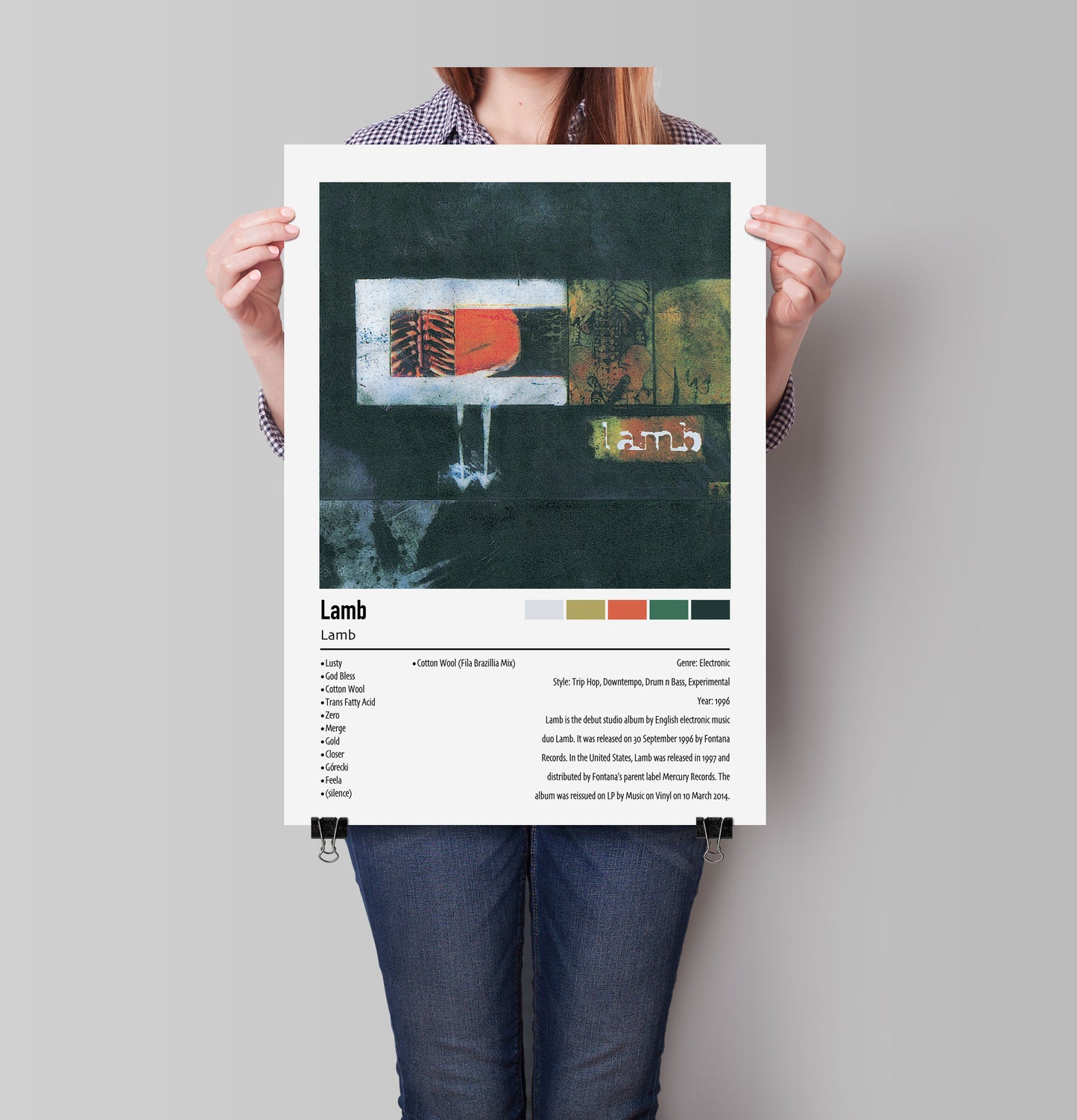 Lamb | Lamb | Custom Album Cover Poster Print