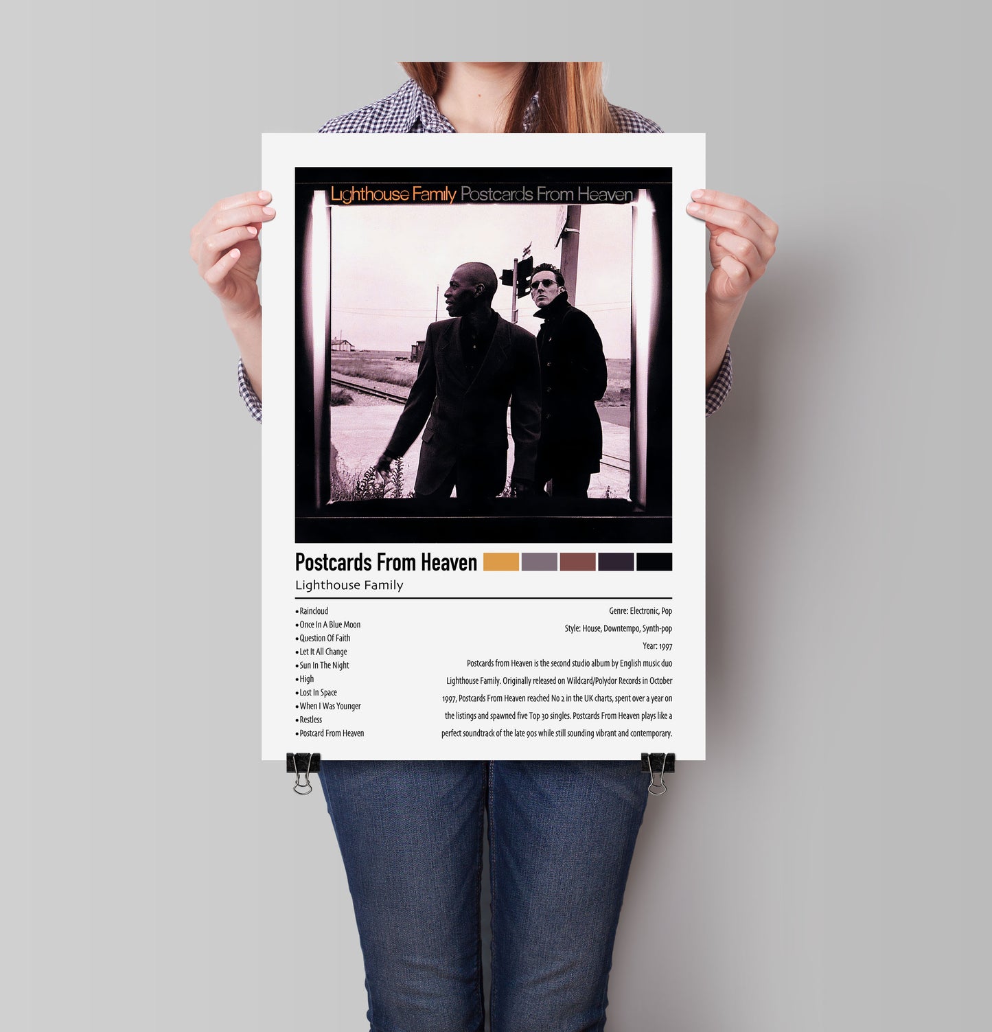 Lighthouse Family | Postcards From Heaven | Custom Album Cover Poster Print