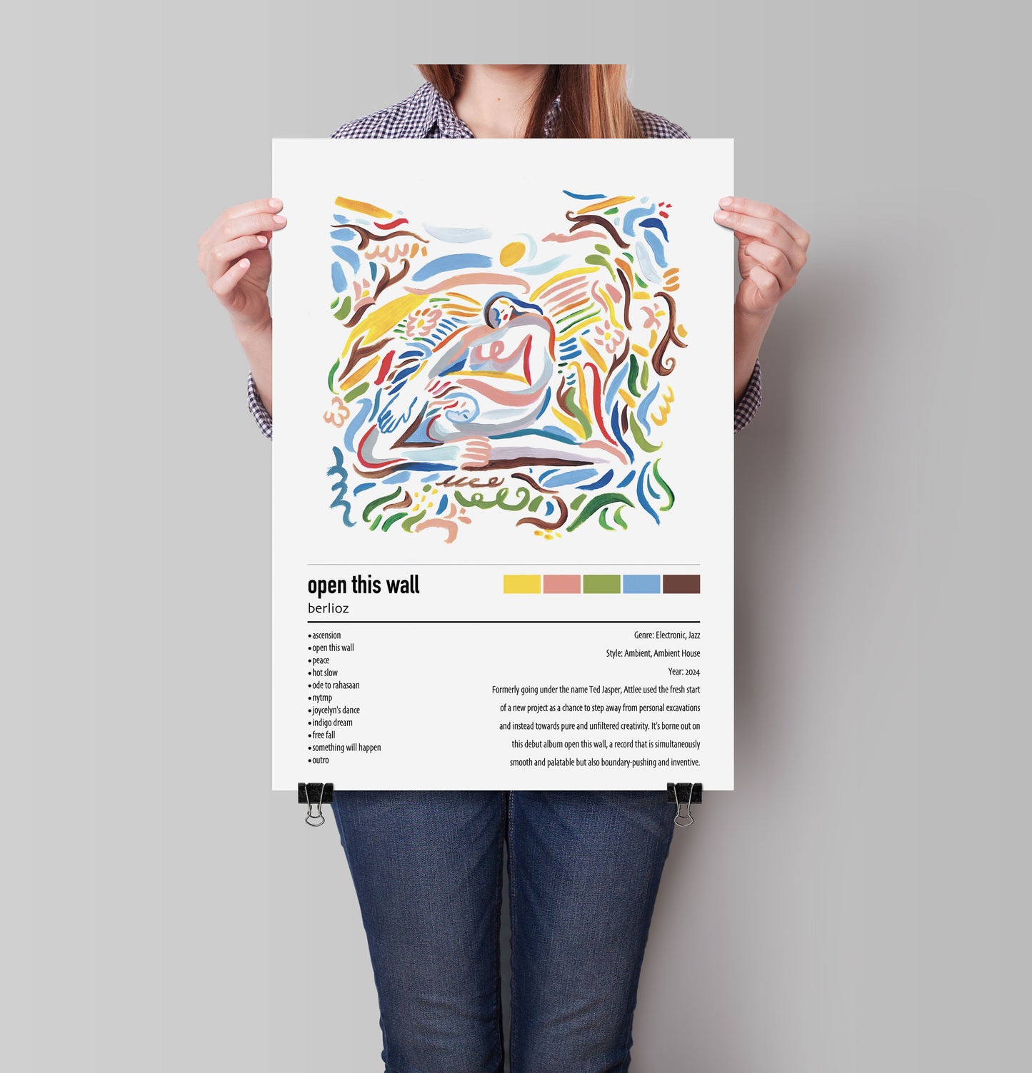 Berlioz | Open This Wall | Custom Album Cover Poster Print